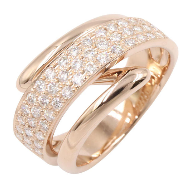 JEWELRY Au750 Pink Gold Diamond Ring