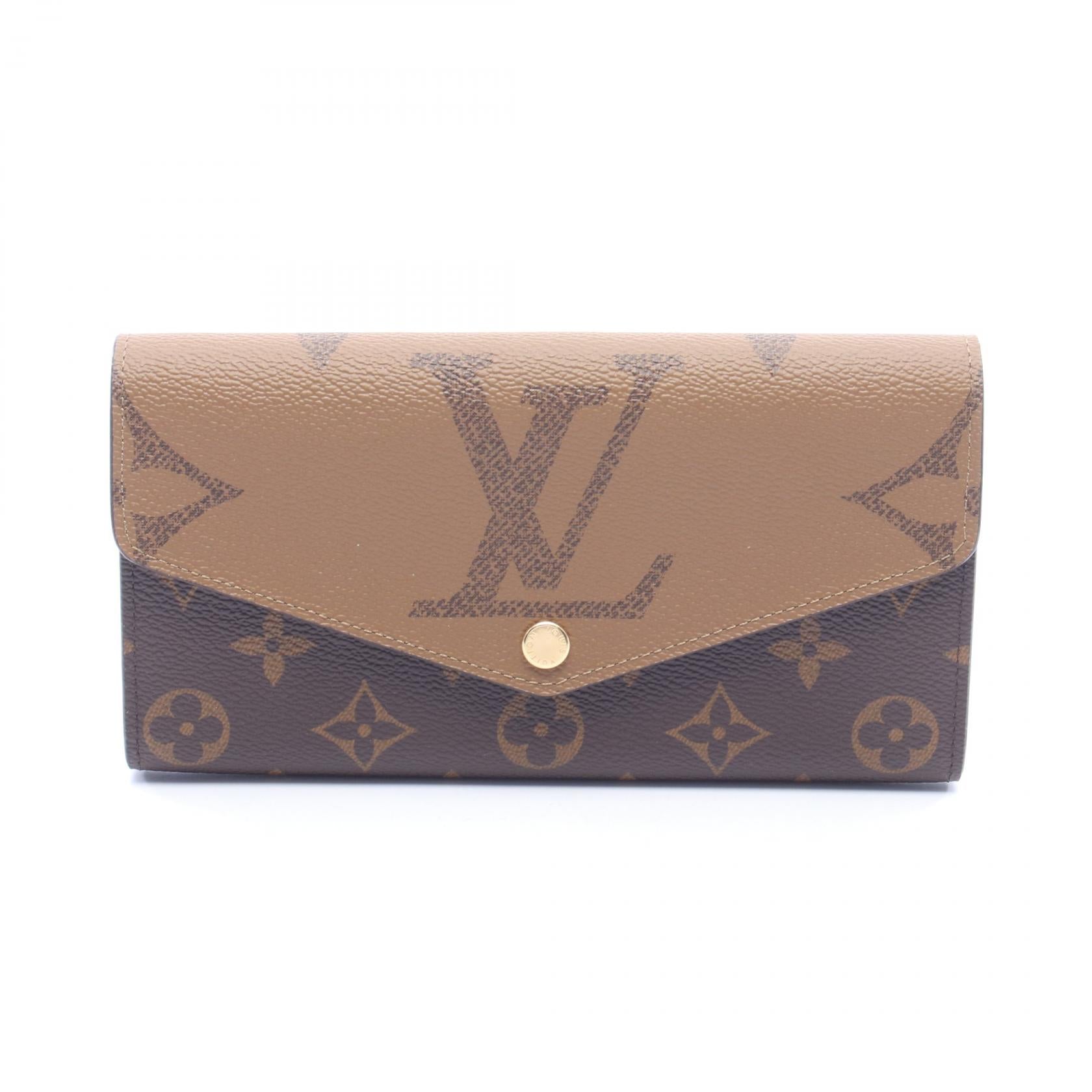 Louis Vuitton Portefeuille Sarah Monogram Giant Reverse Long Wallet