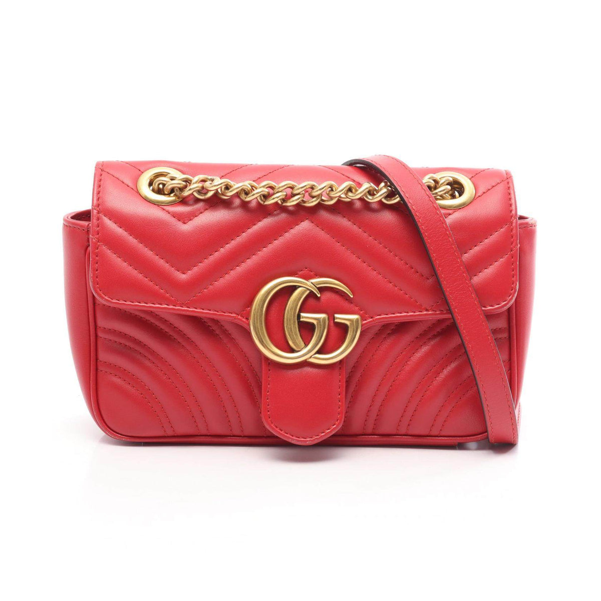 Gucci GG Marmont Leather Shoulder Bag