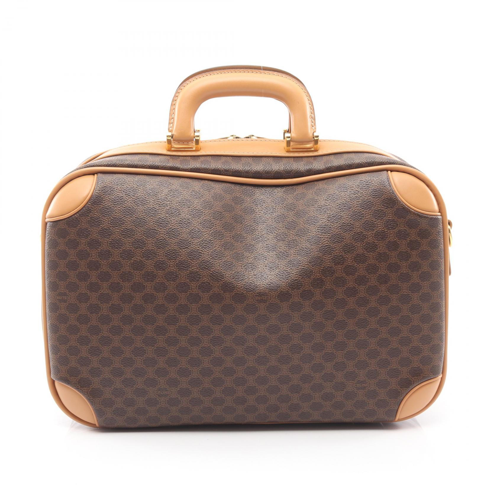 CELINE Macadam Coated Canvas Briefcase