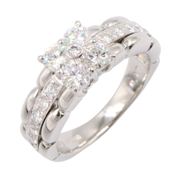Pt900 Platinum Diamond Ring