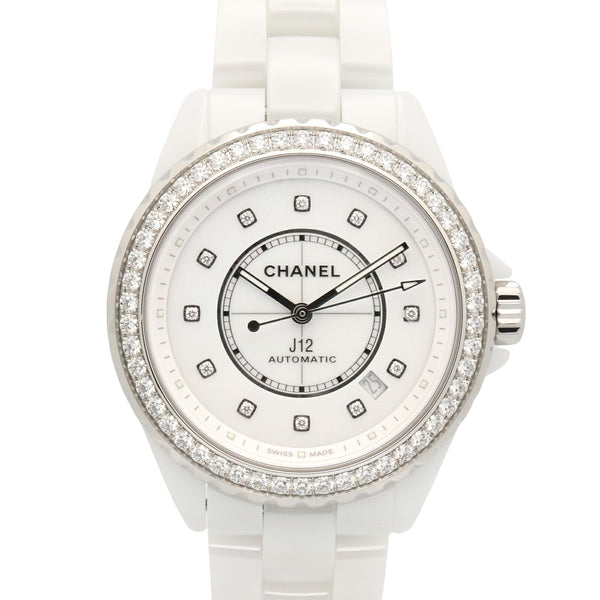 CHANEL J12 Calibre 12.1 Ceramic Diamond Watch