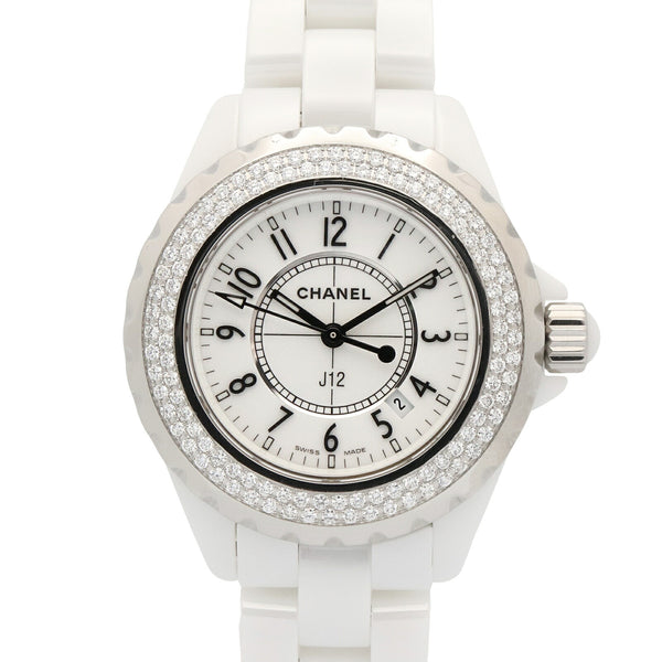 CHANEL J12 Ceramic Diamond Watch