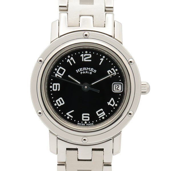 Hermes Clipper Stainless Steel Watch