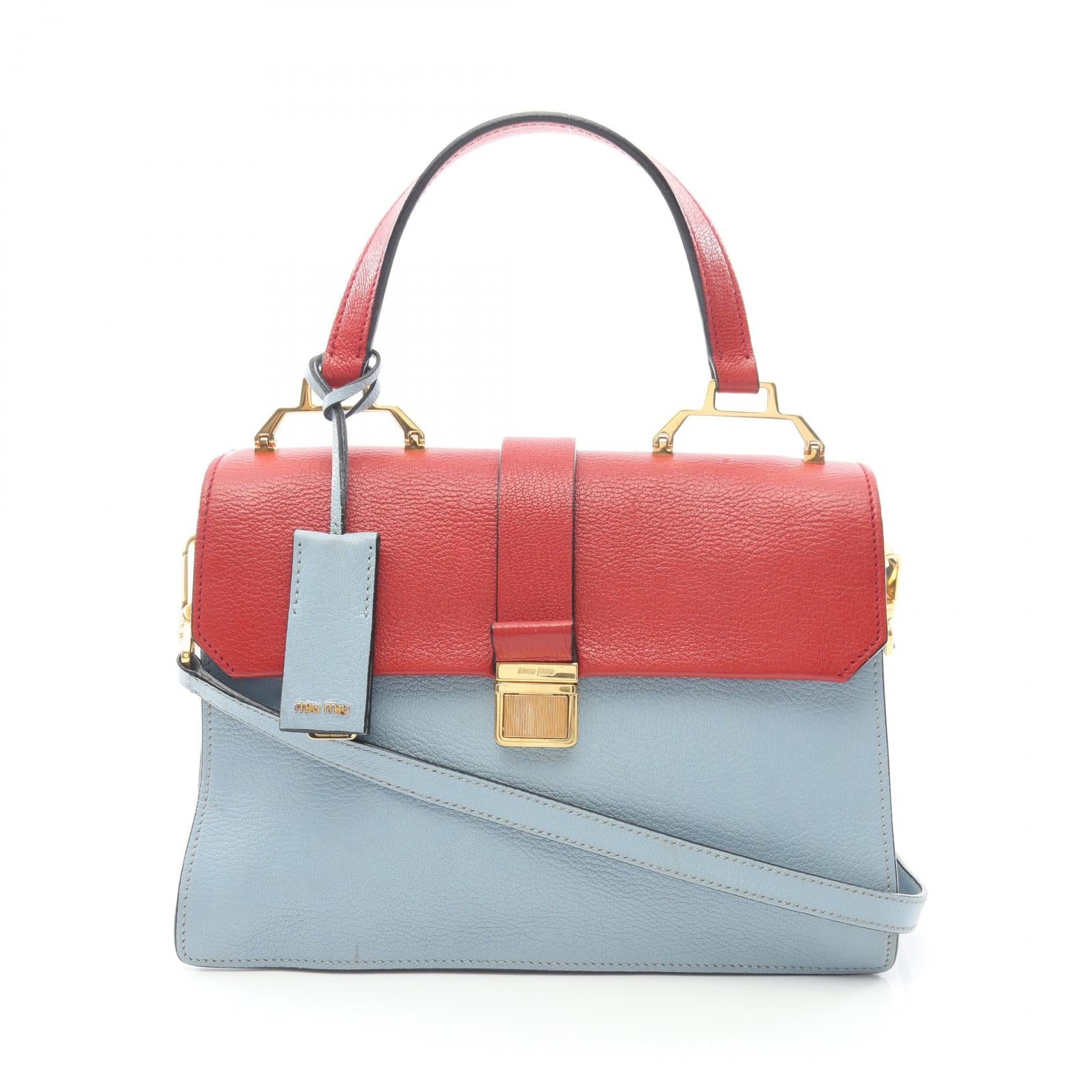 Miu Miu MADRAS 2way handbag