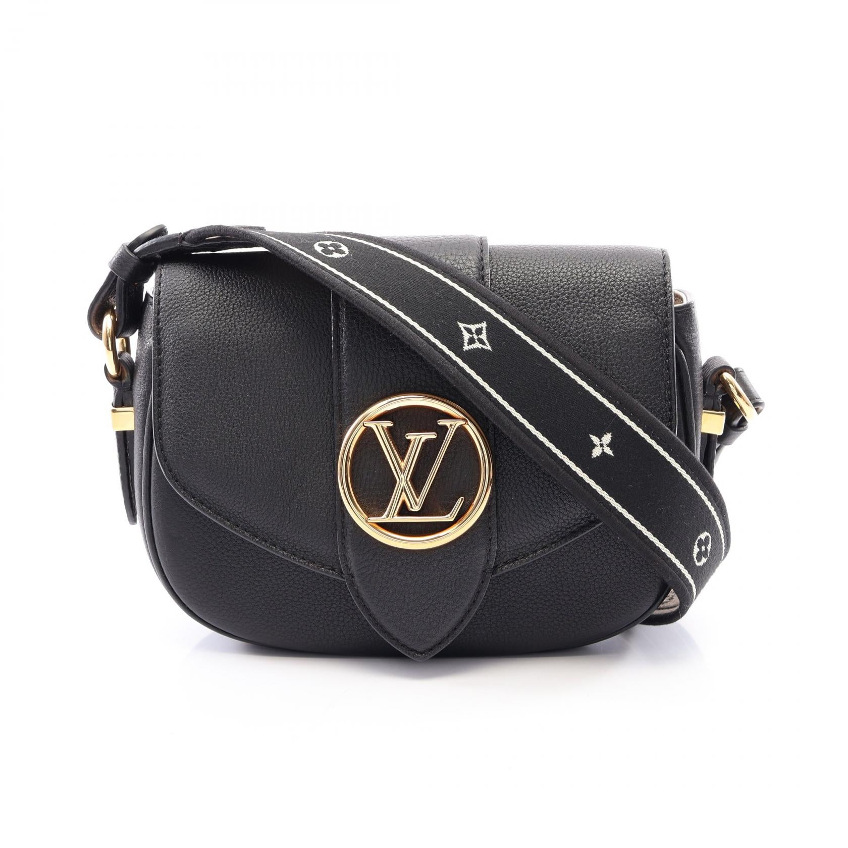 Louis Vuitton LV Pont 9 Soft PM Leather Shoulder Bag