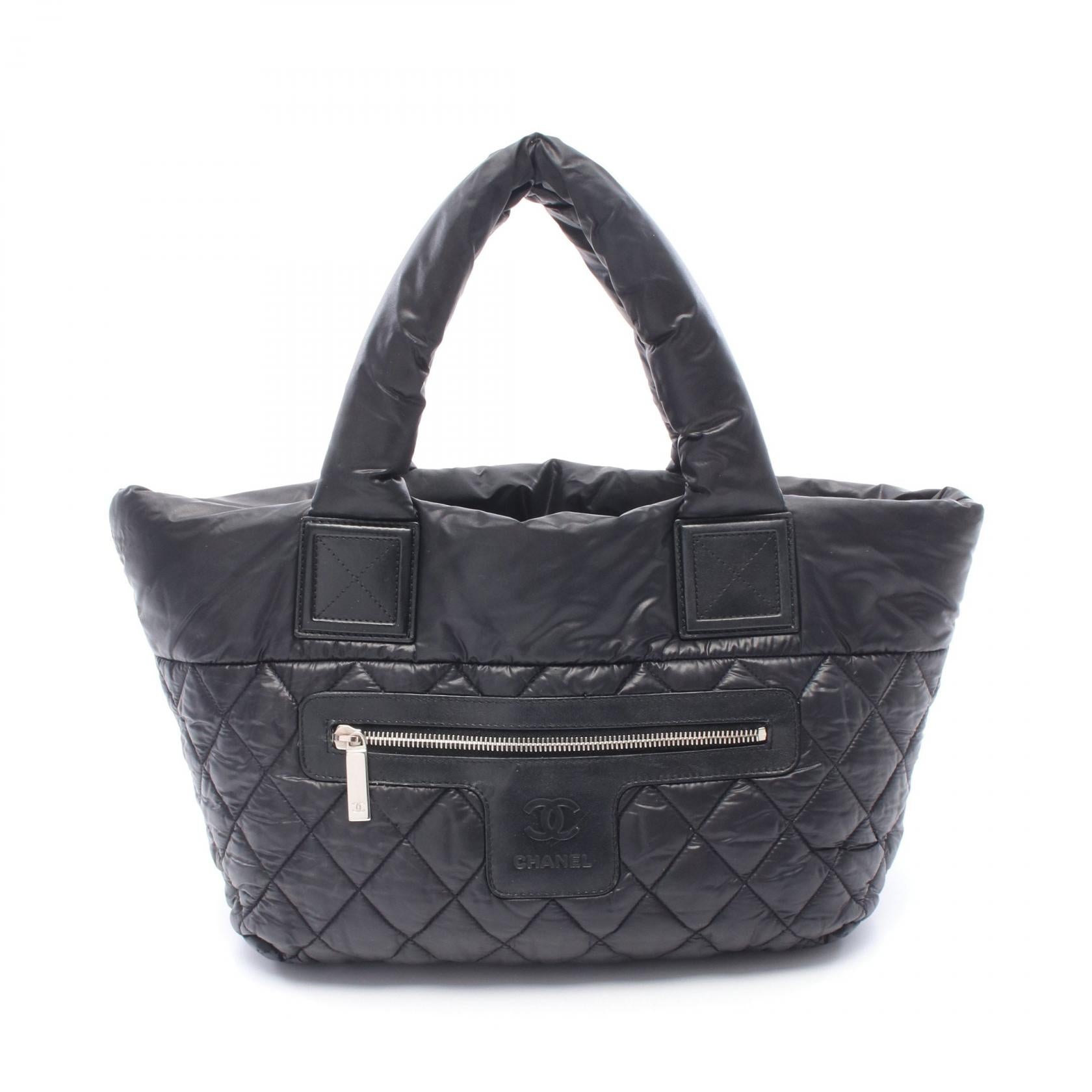 Chanel Coco Cocoon Nylon Leather Tote Bag