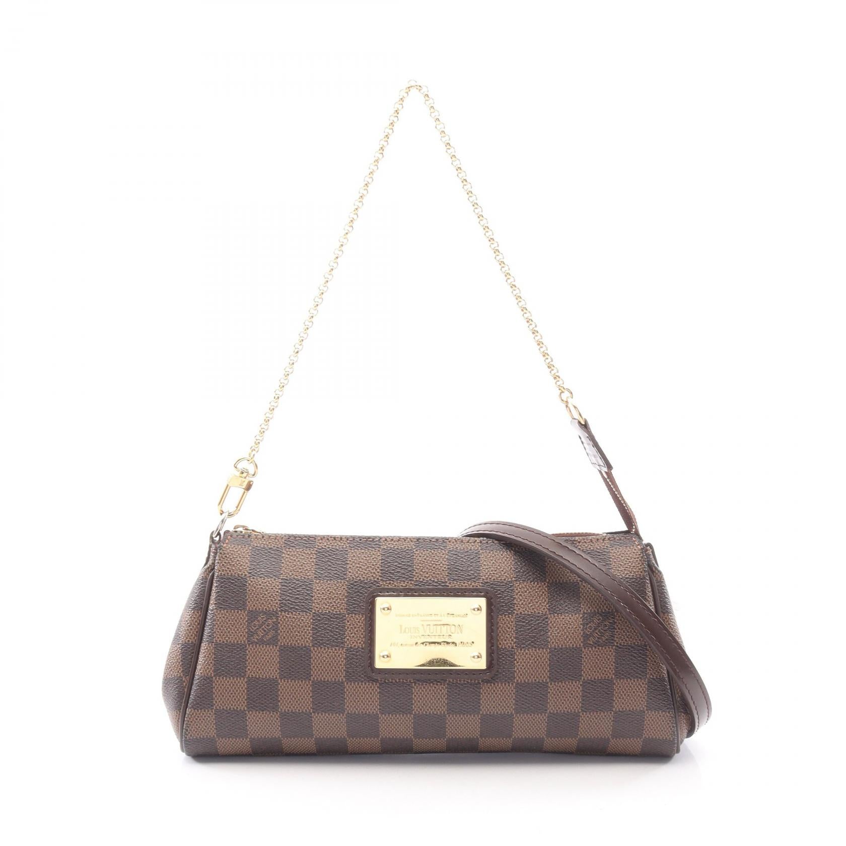 Louis Vuitton Eva Damier Ebene Shoulder Bag
