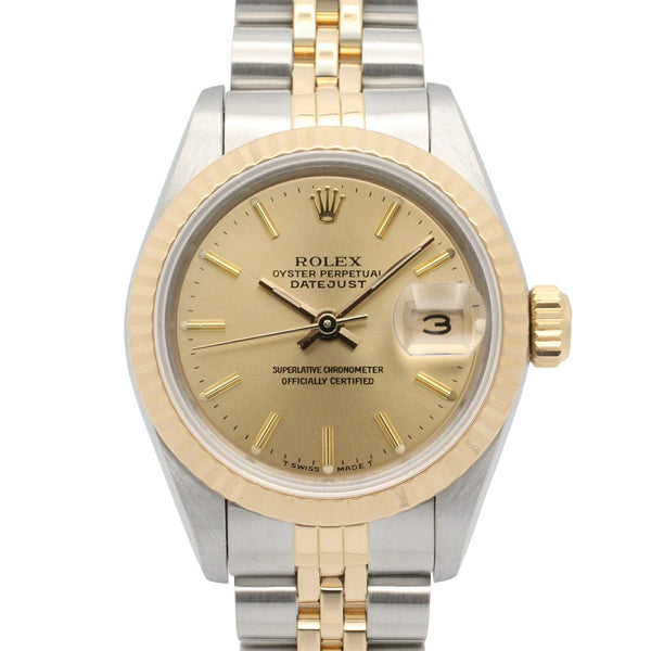 Rolex Datejust Au750 Stainless Steel