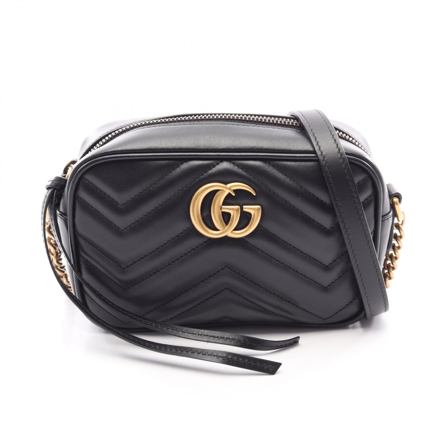Gucci GG Marmont Leather Mini Shoulder Bag