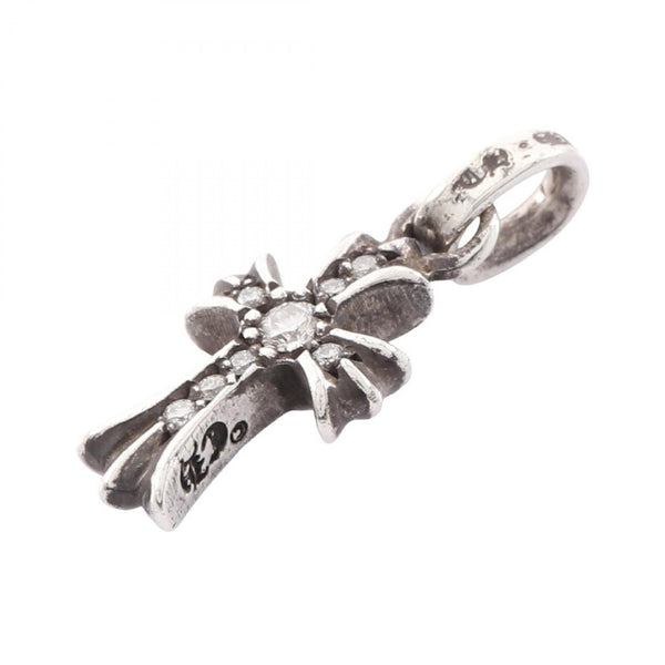 Chrome Hearts CH Cross Baby Fat 925 Silver Pendant