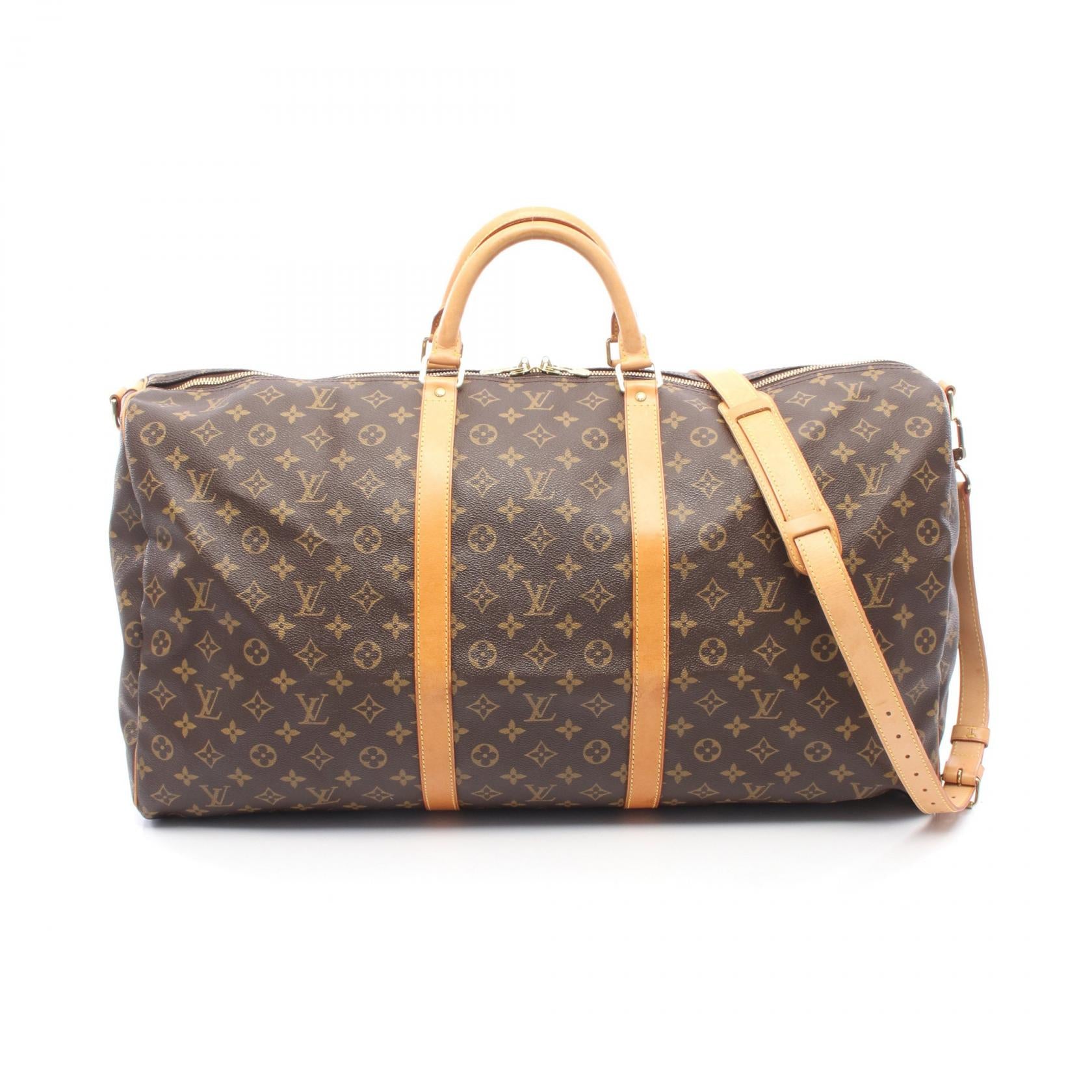 Louis Vuitton Keepall Bandouliere Monogram Boston Bag