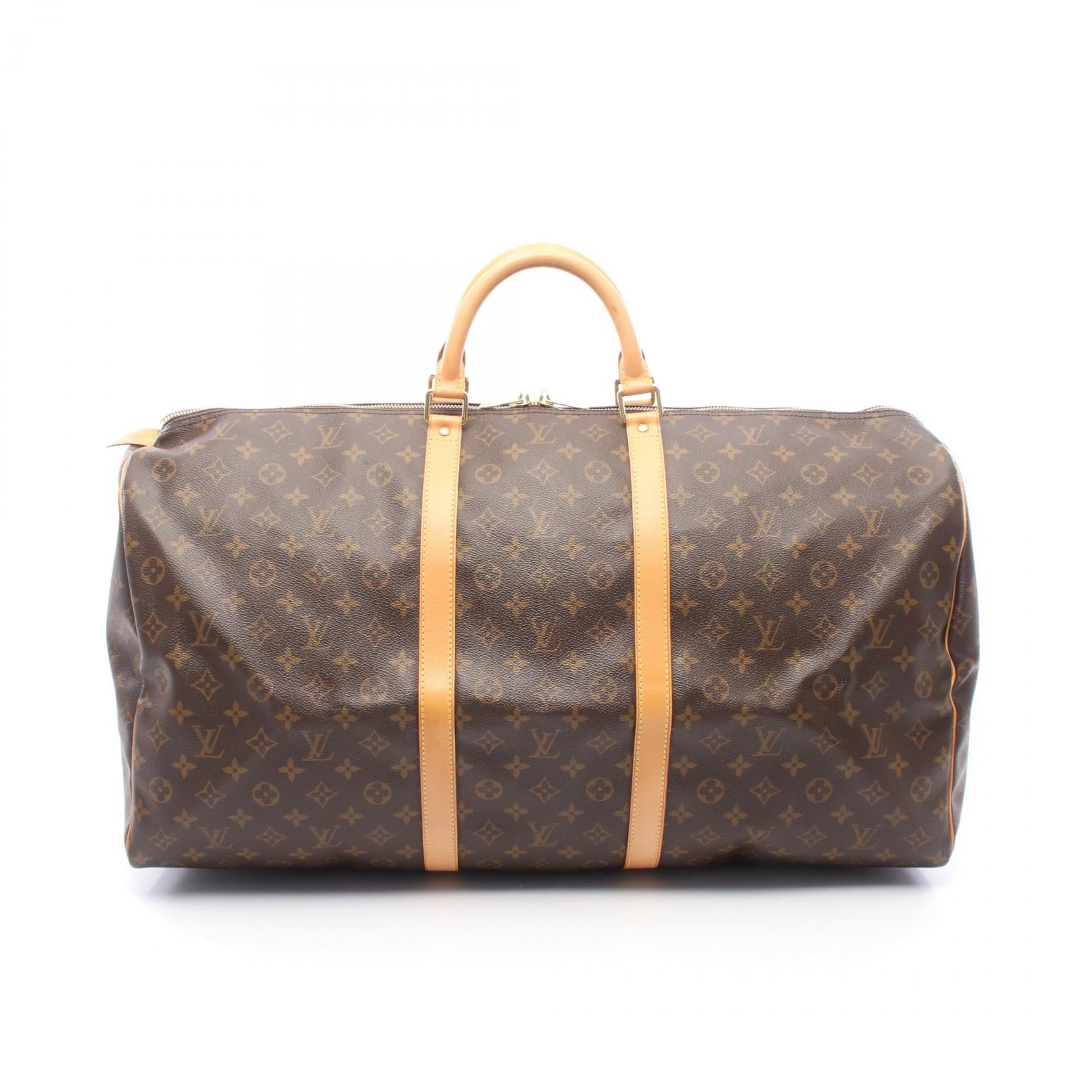 Louis Vuitton Keepall Boston Bag Monogram Coated Canvas