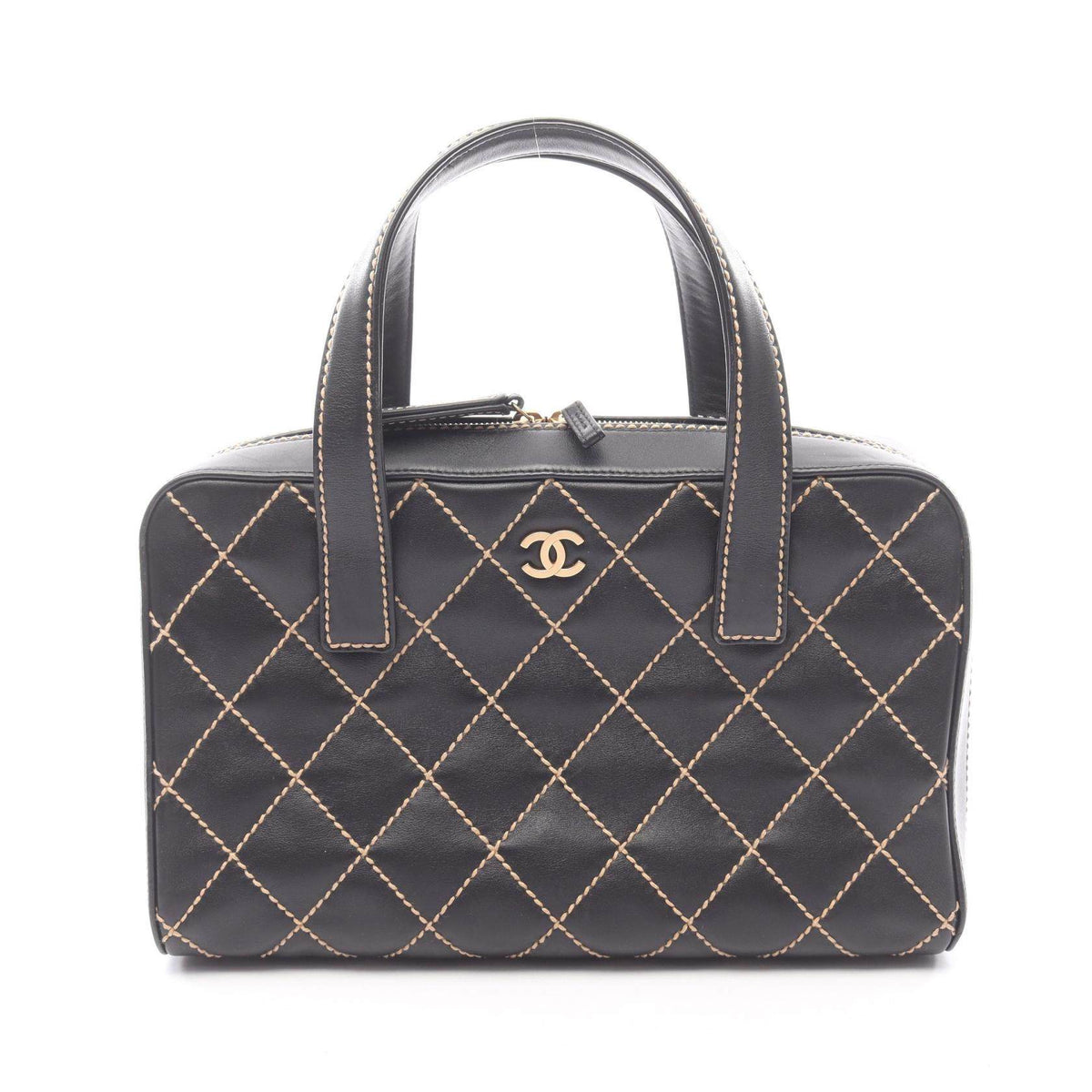 Chanel Wild Stitch Leather Handbag