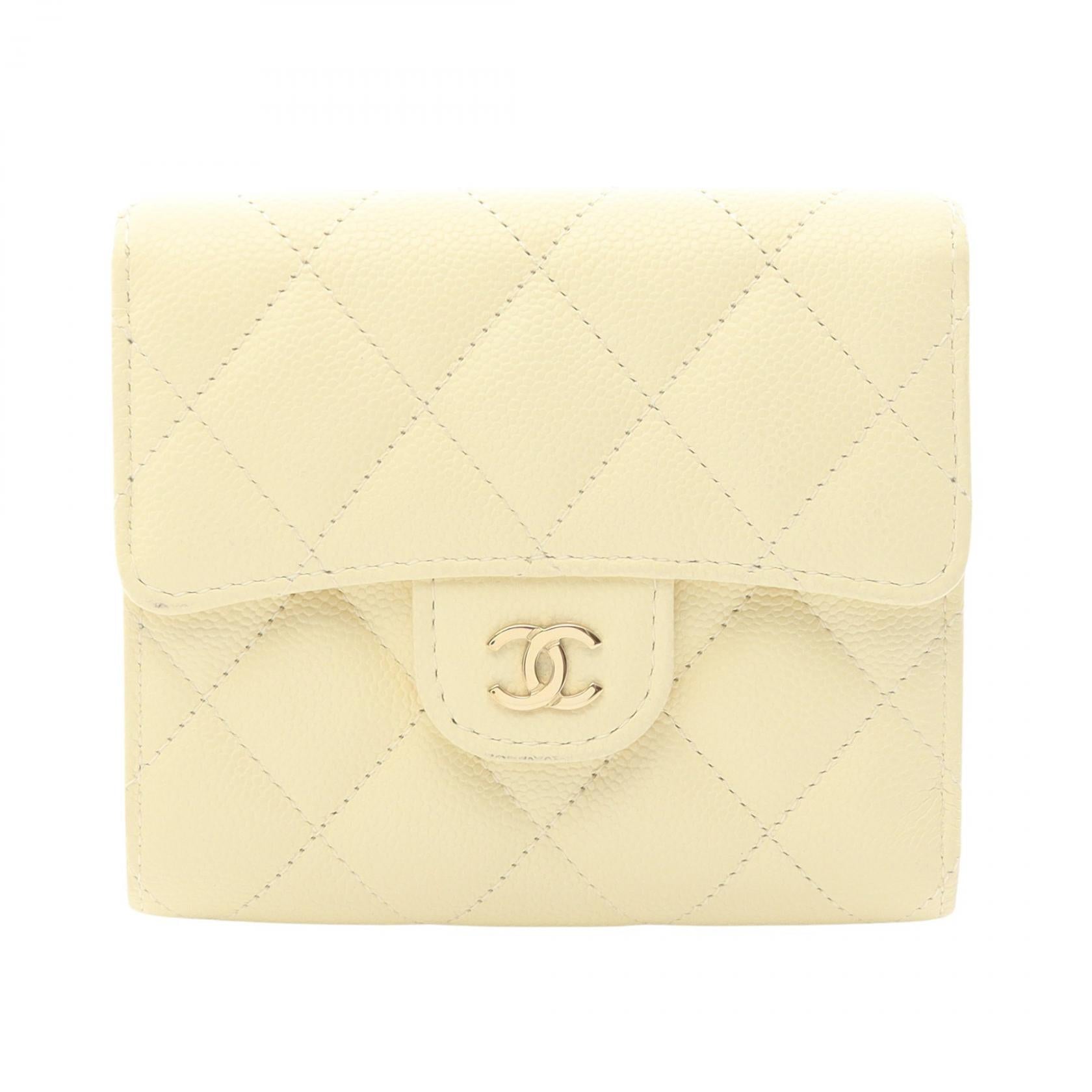 Chanel Classic Small Flap Wallet Grained Calfskin Wallet