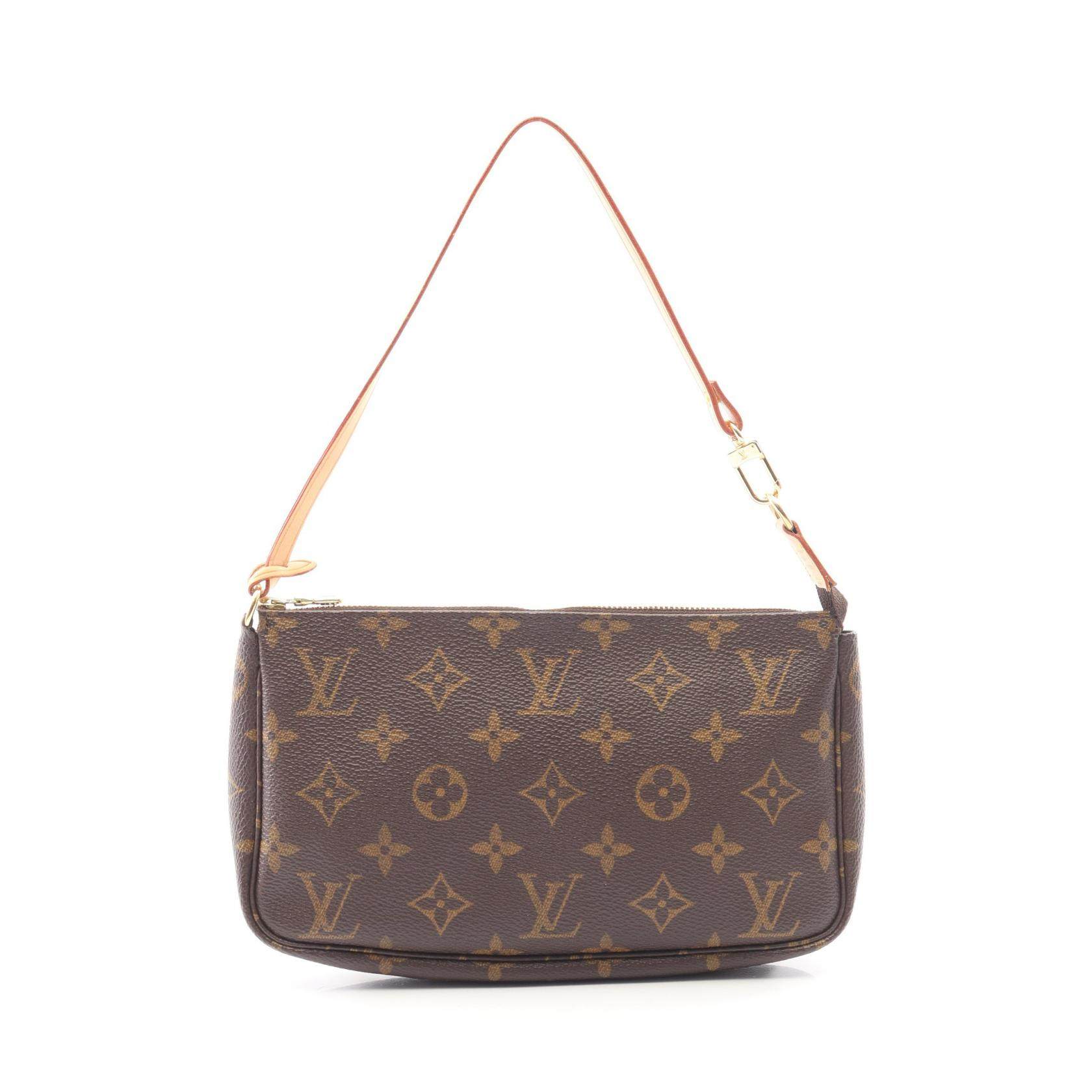 Louis Vuitton Pochette Accessoires Monogram Clutch Bag