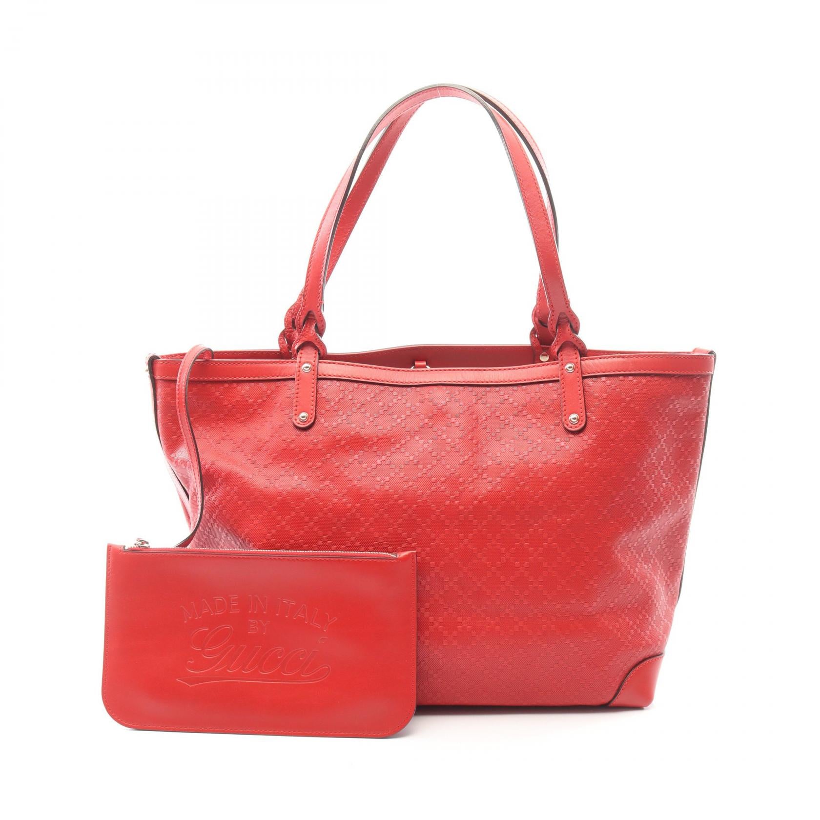 Gucci Diamante Leather Tote Bag