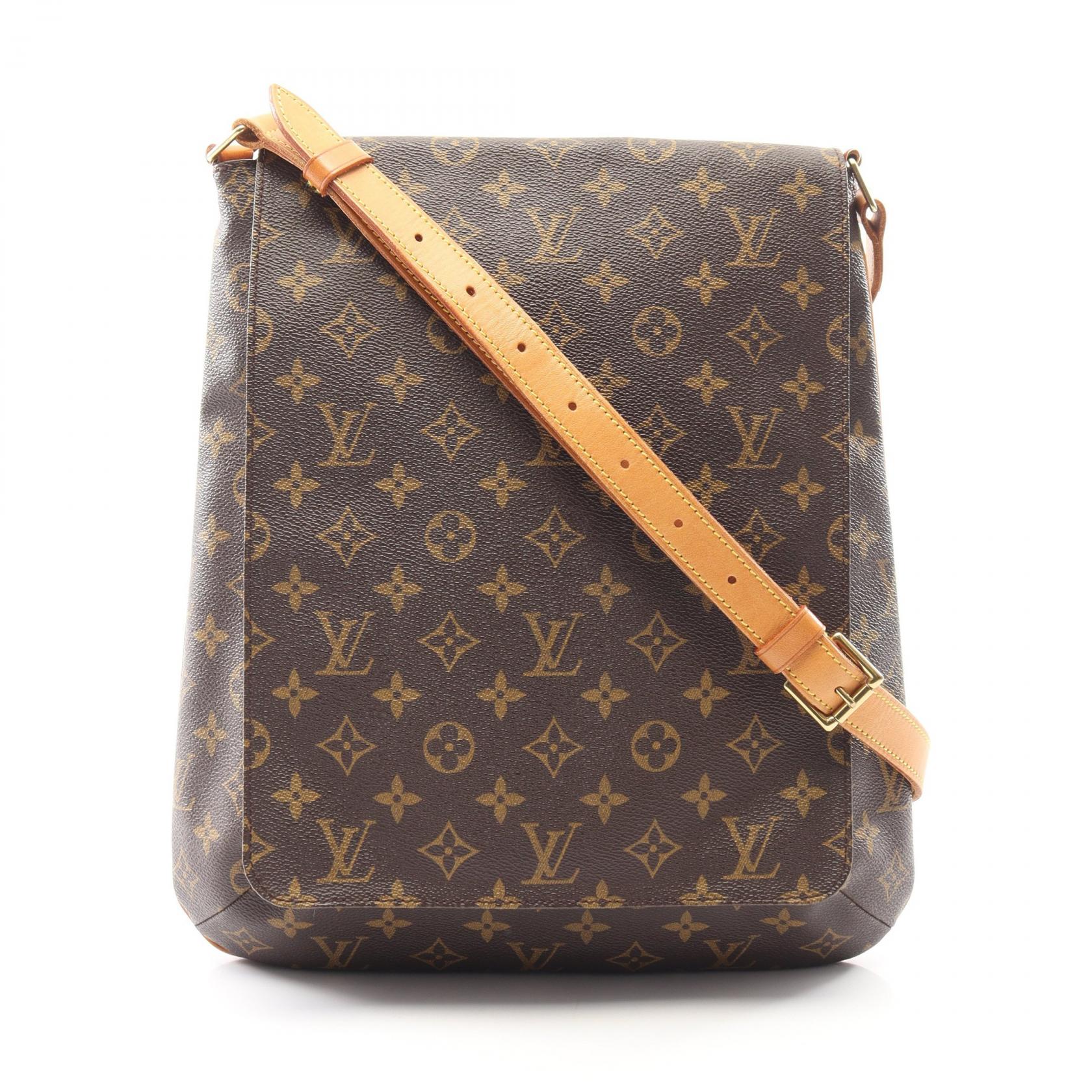 Louis Vuitton Musette Monogram Coated Canvas Shoulder Bag