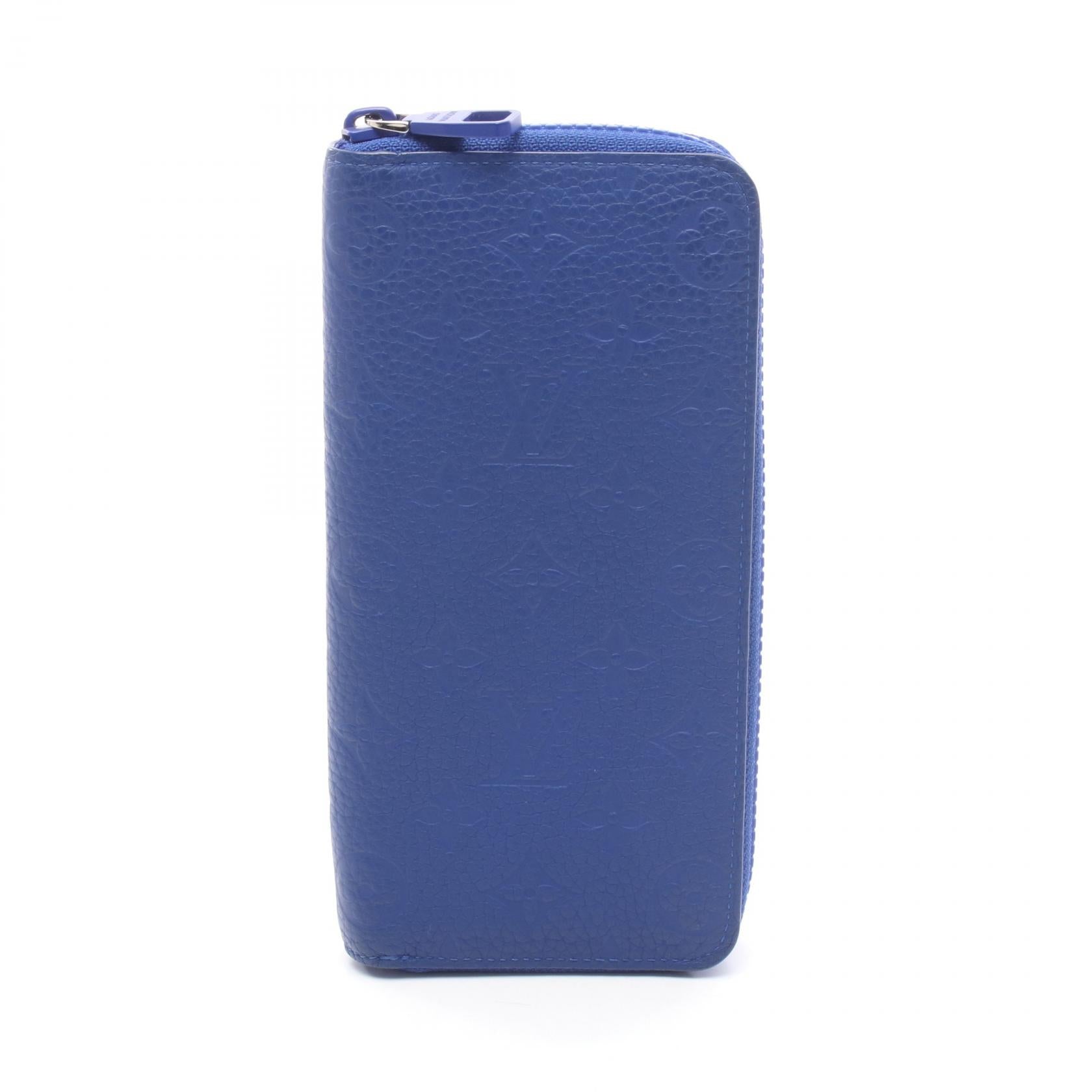 Louis Vuitton Zippy Wallet Vertical Monogram Taurillon Long Wallet