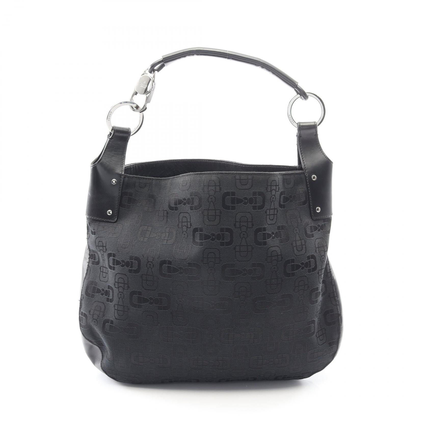 Gucci GG Canvas Leather Shoulder Bag