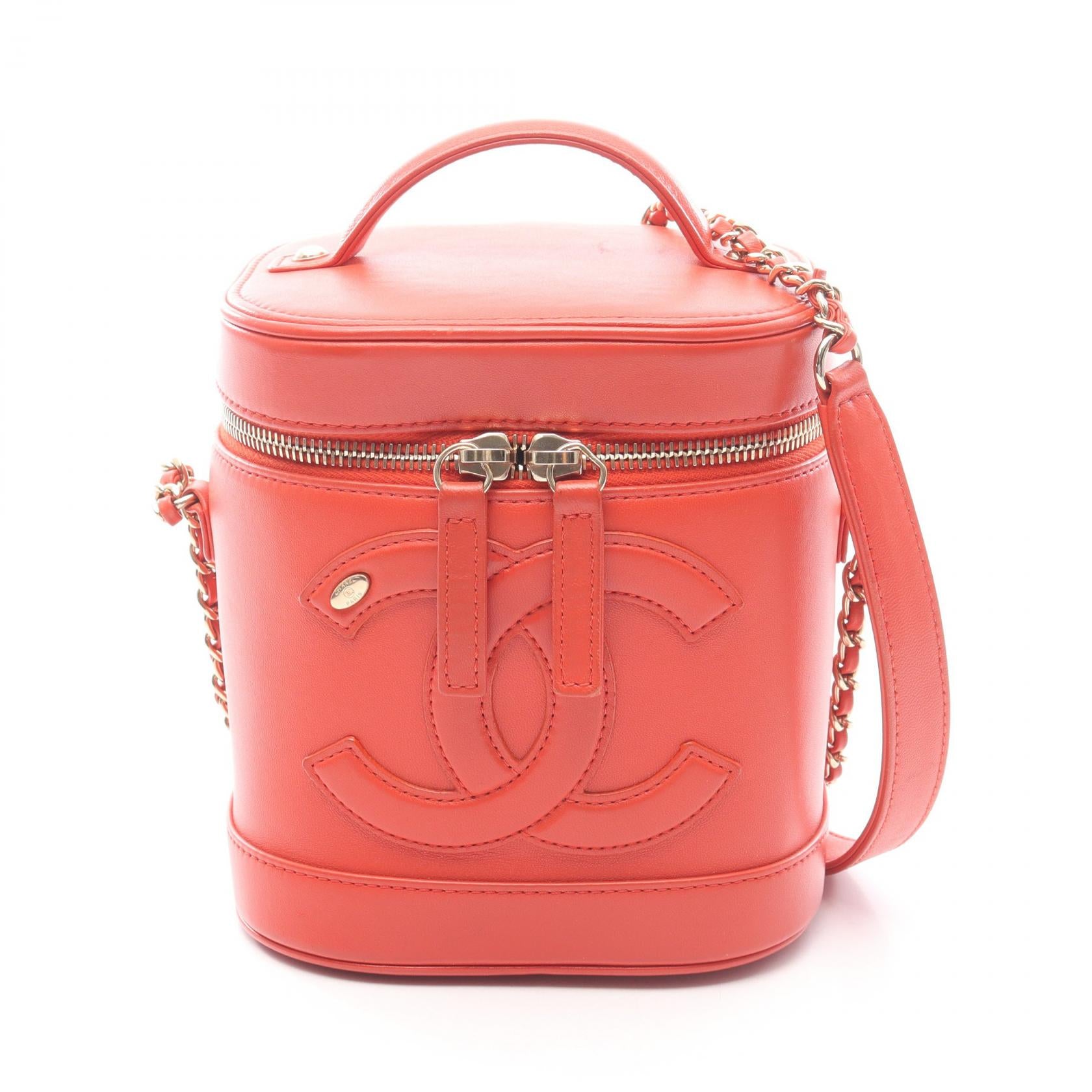 CHANEL Coco Mark Lambskin 2way Bag
