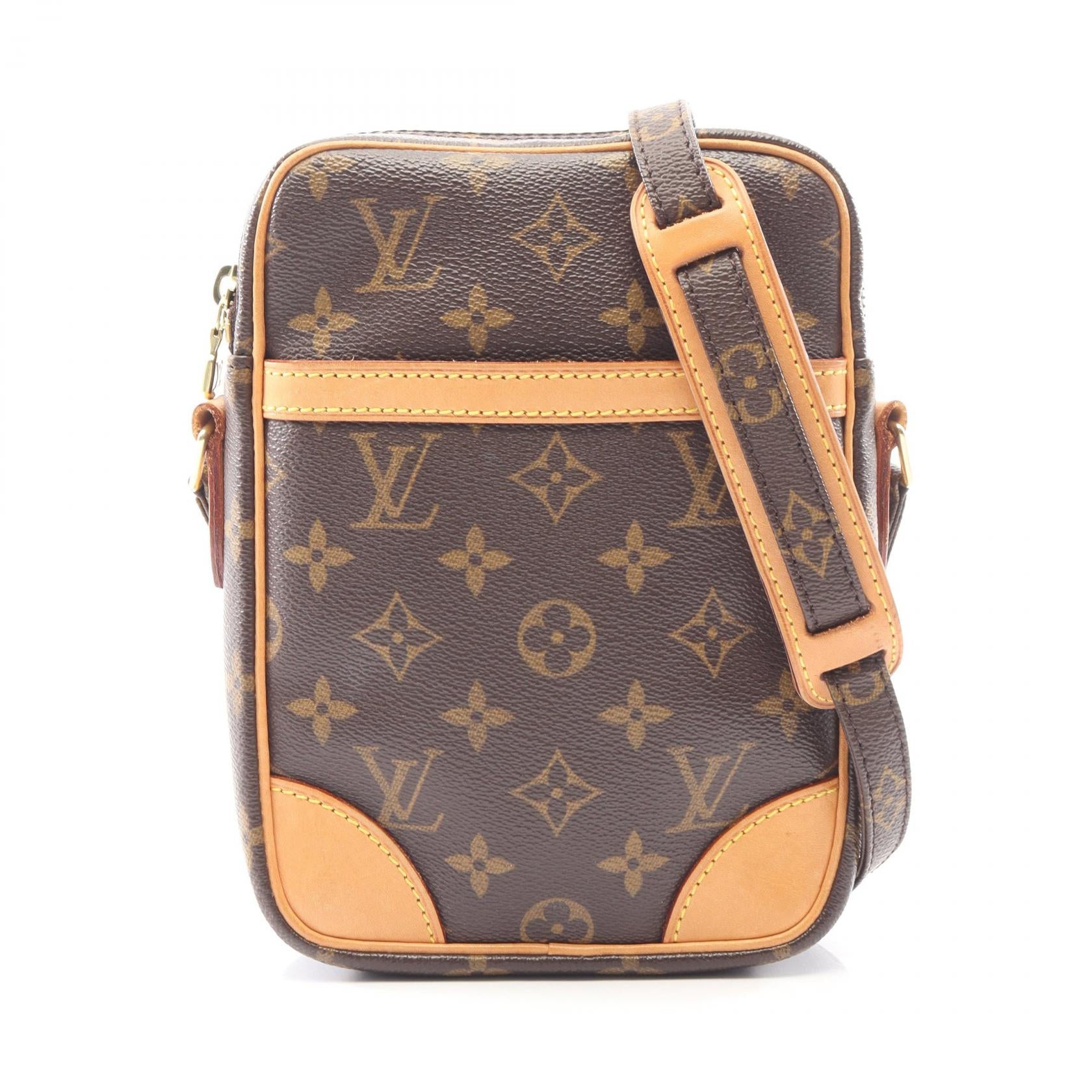 Louis Vuitton Danube Monogram Coated Canvas Shoulder Bag