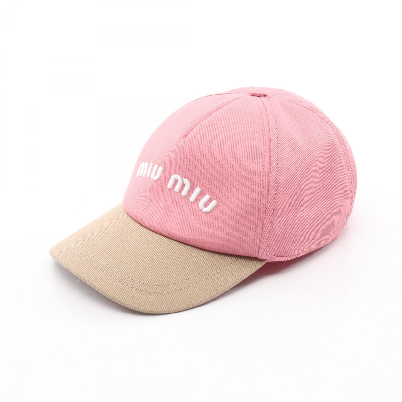 Miu Miu Cotton Baseball Cap