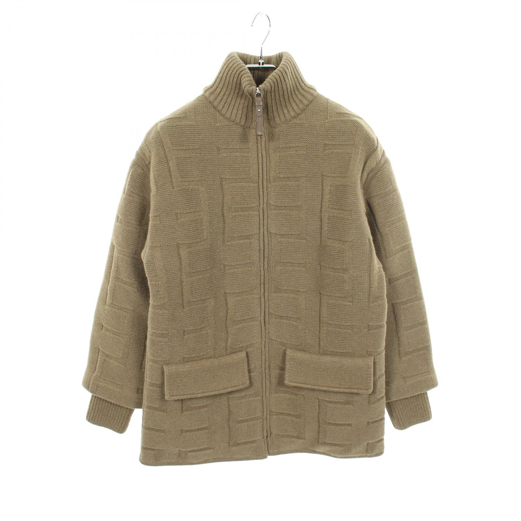 Hermes H Pattern Wool Jacket