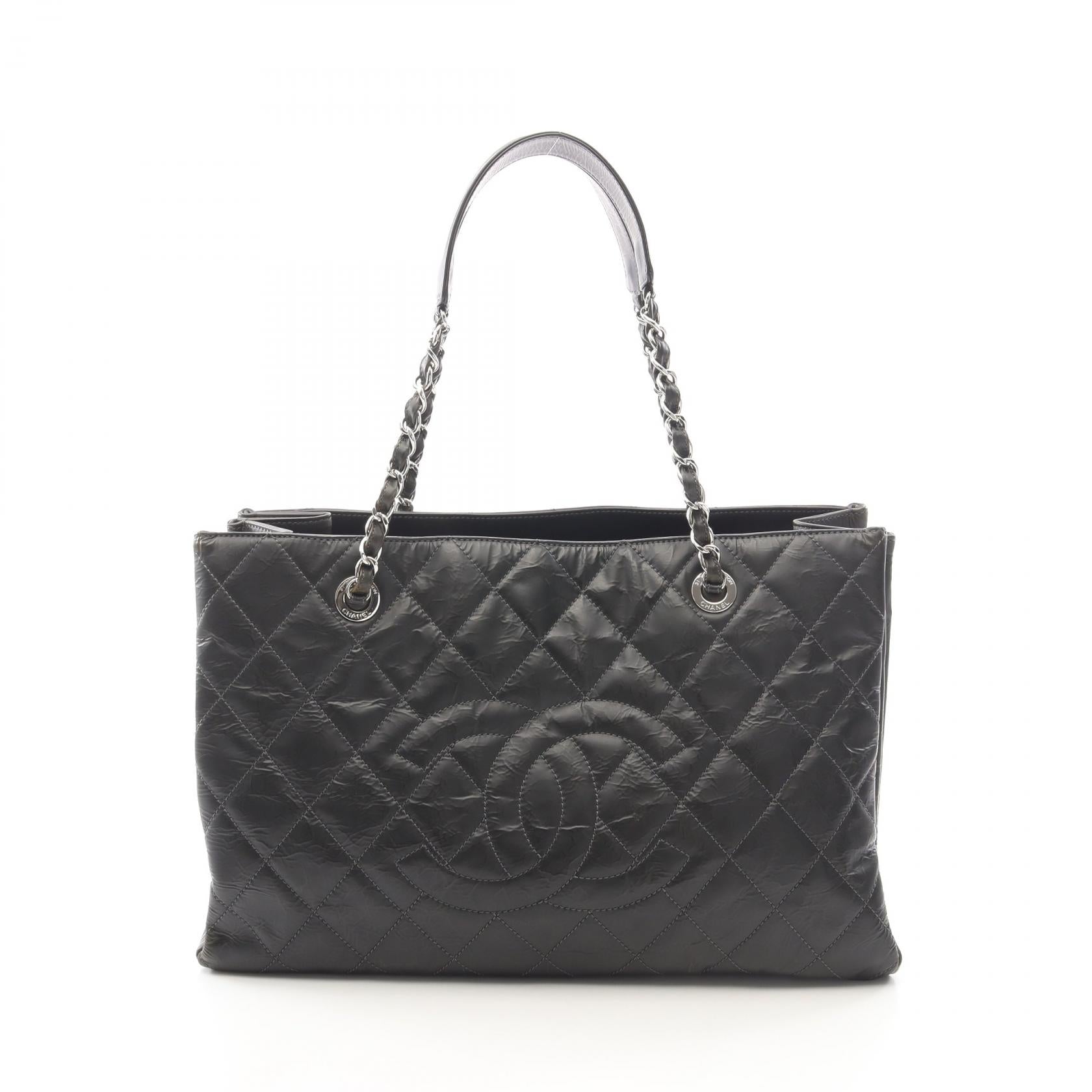 CHANEL Leather Tote Bag
