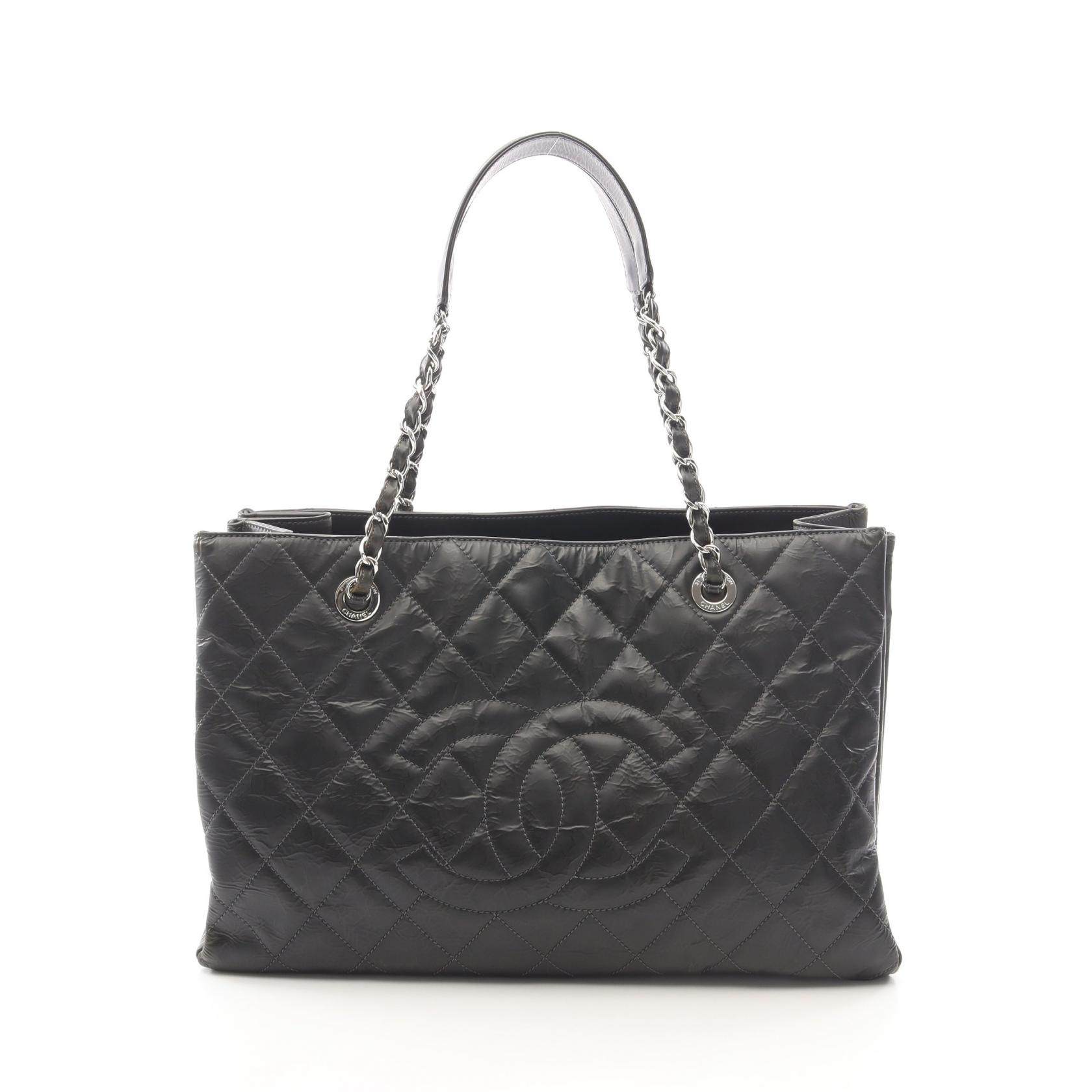 CHANEL Leather Tote Bag