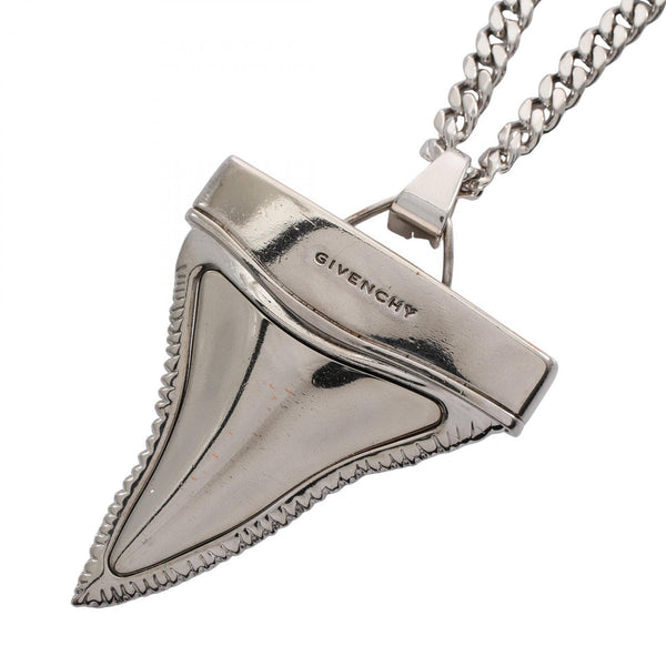 Givenchy Shark Tooth Stainless Steel Necklace