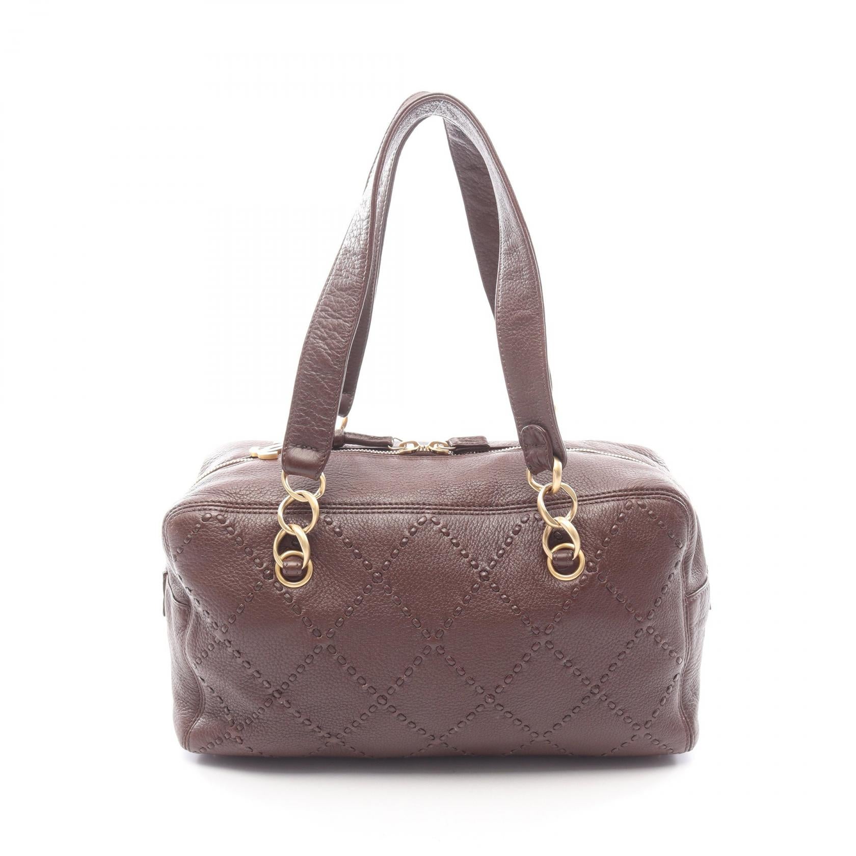 CHANEL Ultra Stitch Leather Handbag