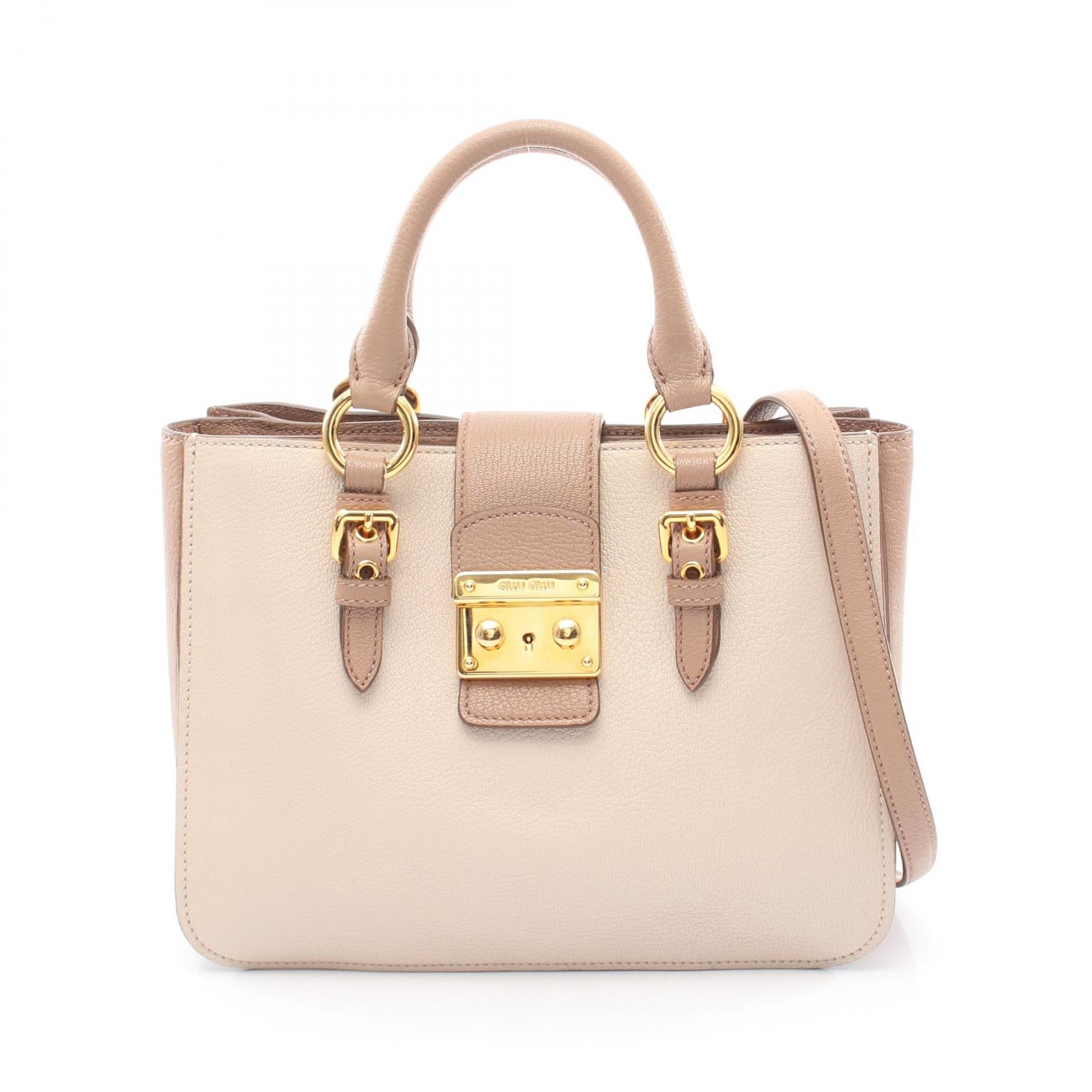 Miu Miu Leather 2way Handbag