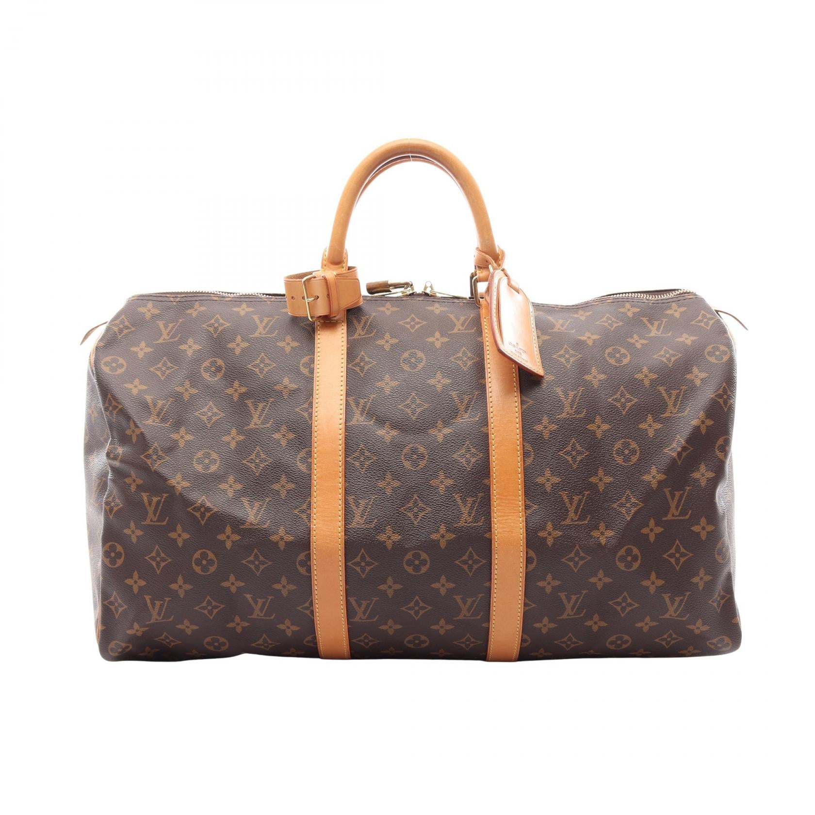 Louis Vuitton Keepall 50 Monogram Boston Bag