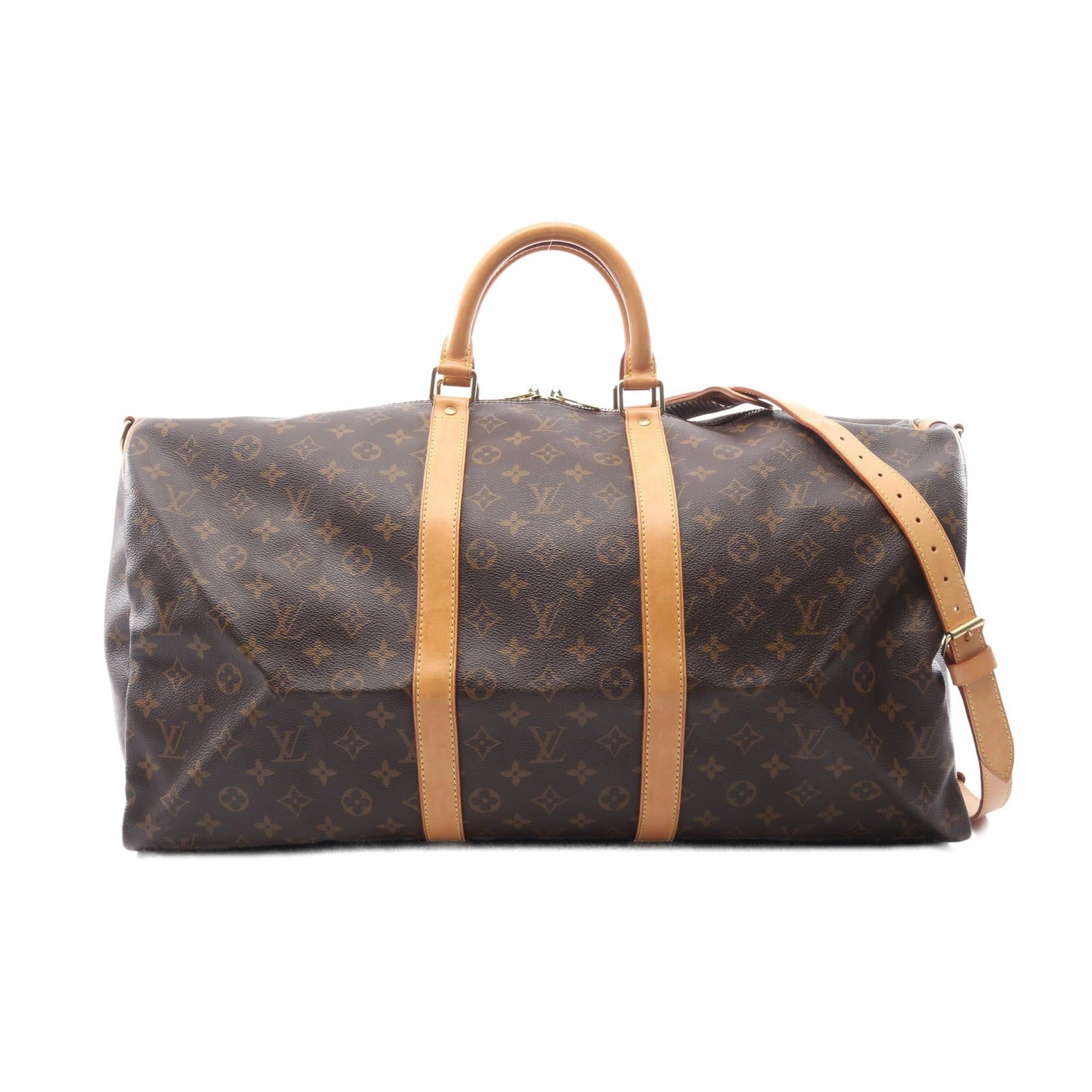 Louis Vuitton Keepall Bandouliere Monogram Boston Bag