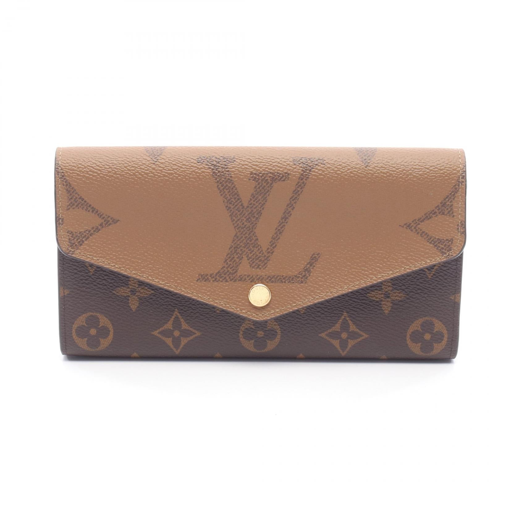 Louis Vuitton Portefeuille Sarah Monogram Giant Reverse Long Wallet