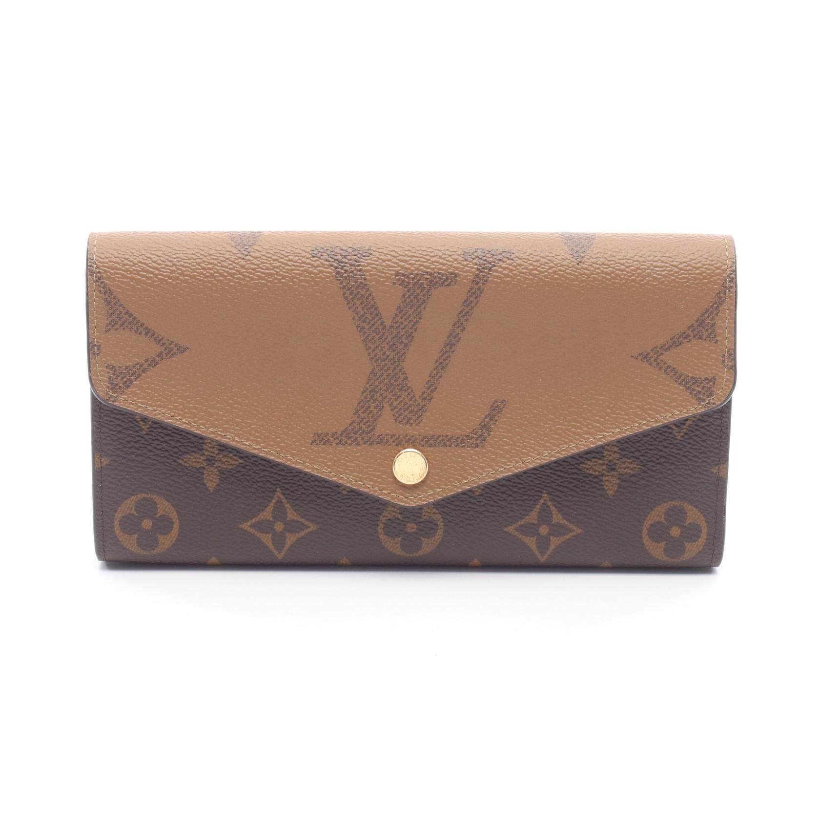 Louis Vuitton Portefeuille Sarah Monogram Giant Reverse Long Wallet