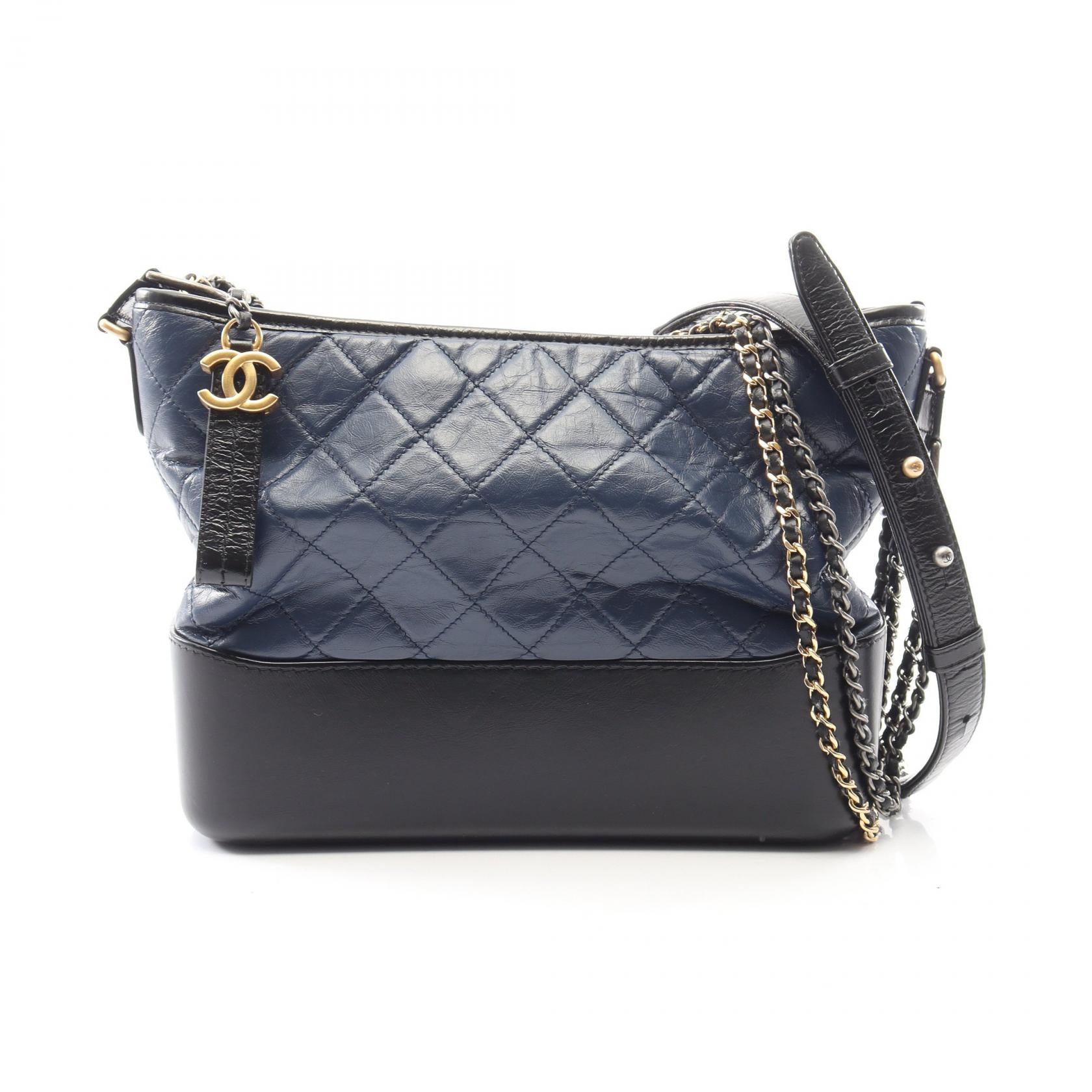 CHANEL Gabrielle de Chanel Leather Shoulder Bag
