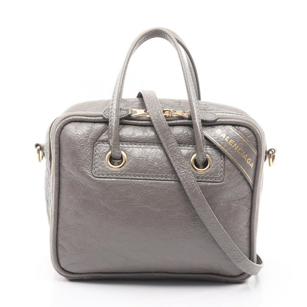 Balenciaga Blanket Square S Leather 2way Bag