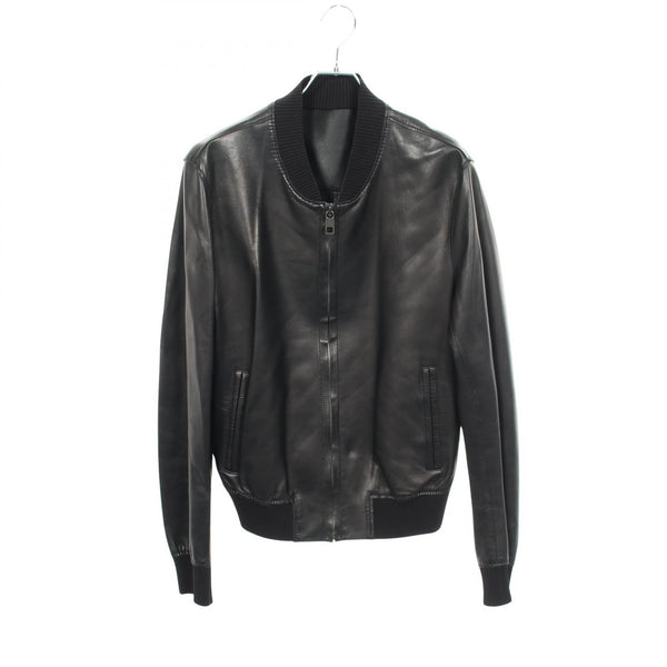 Dolce & Gabbana Lamb Leather Biker Jacket