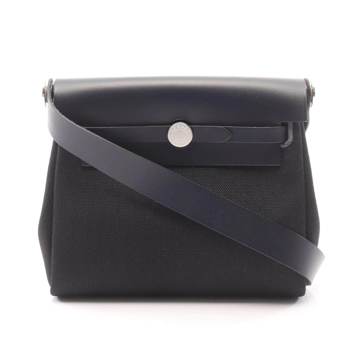 Hermes Herbag Zip Mini Canvas Shoulder Bag