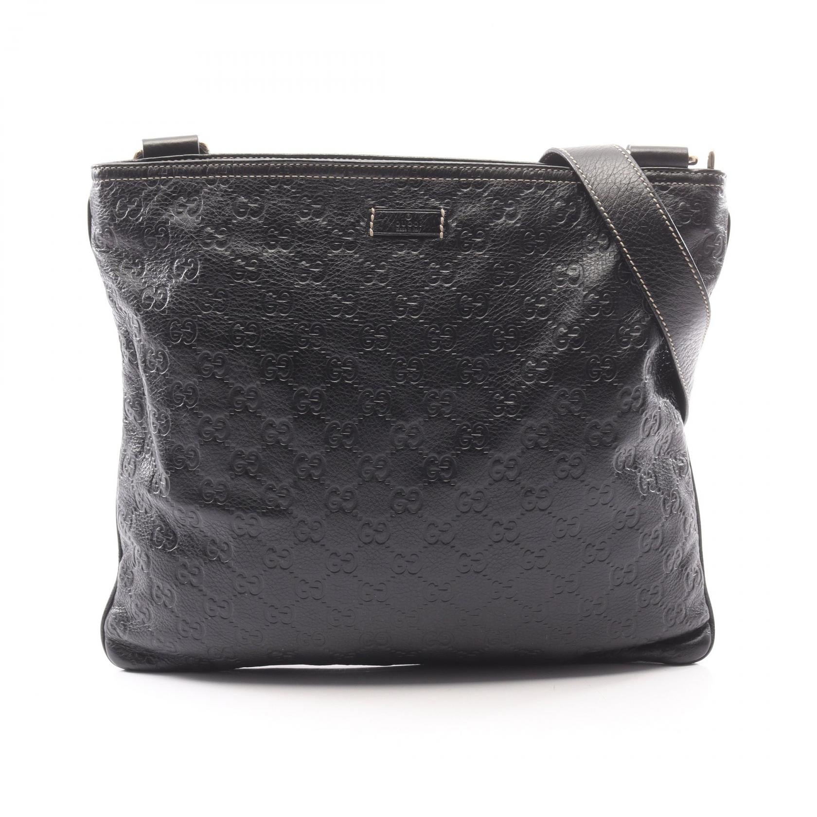 Gucci Guccissima Leather Shoulder Bag