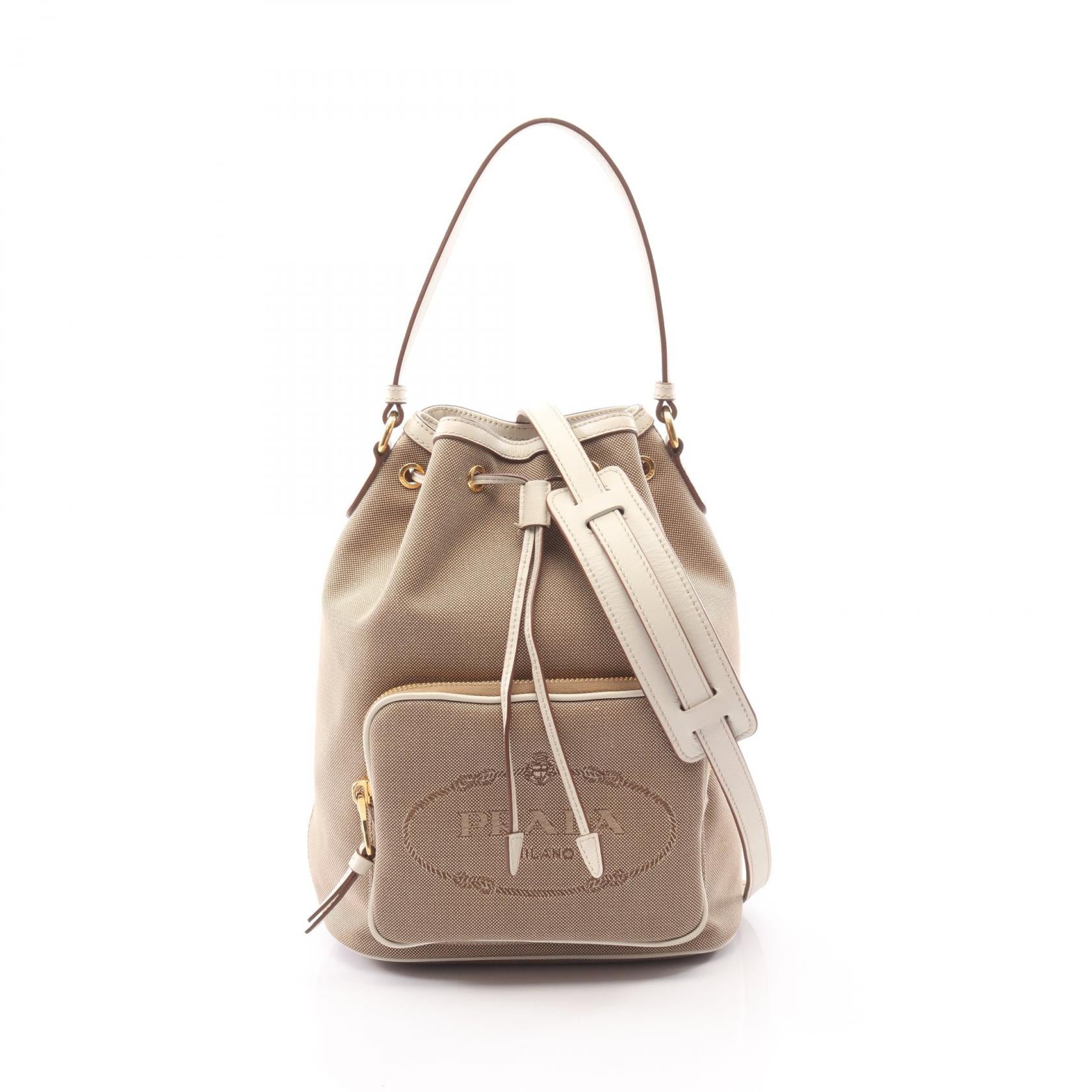 Prada LOGO JACQUARD 2way handbag