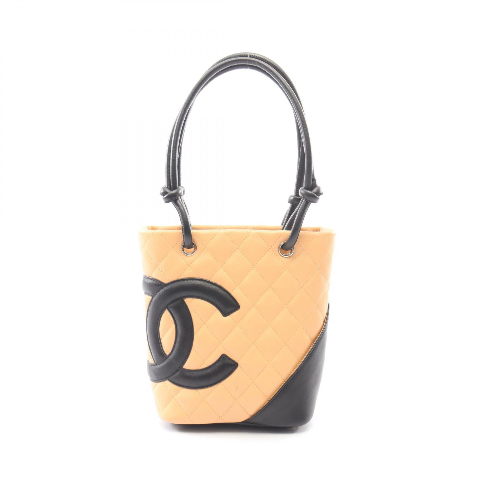 Chanel Cambon Line Leather Tote Bag