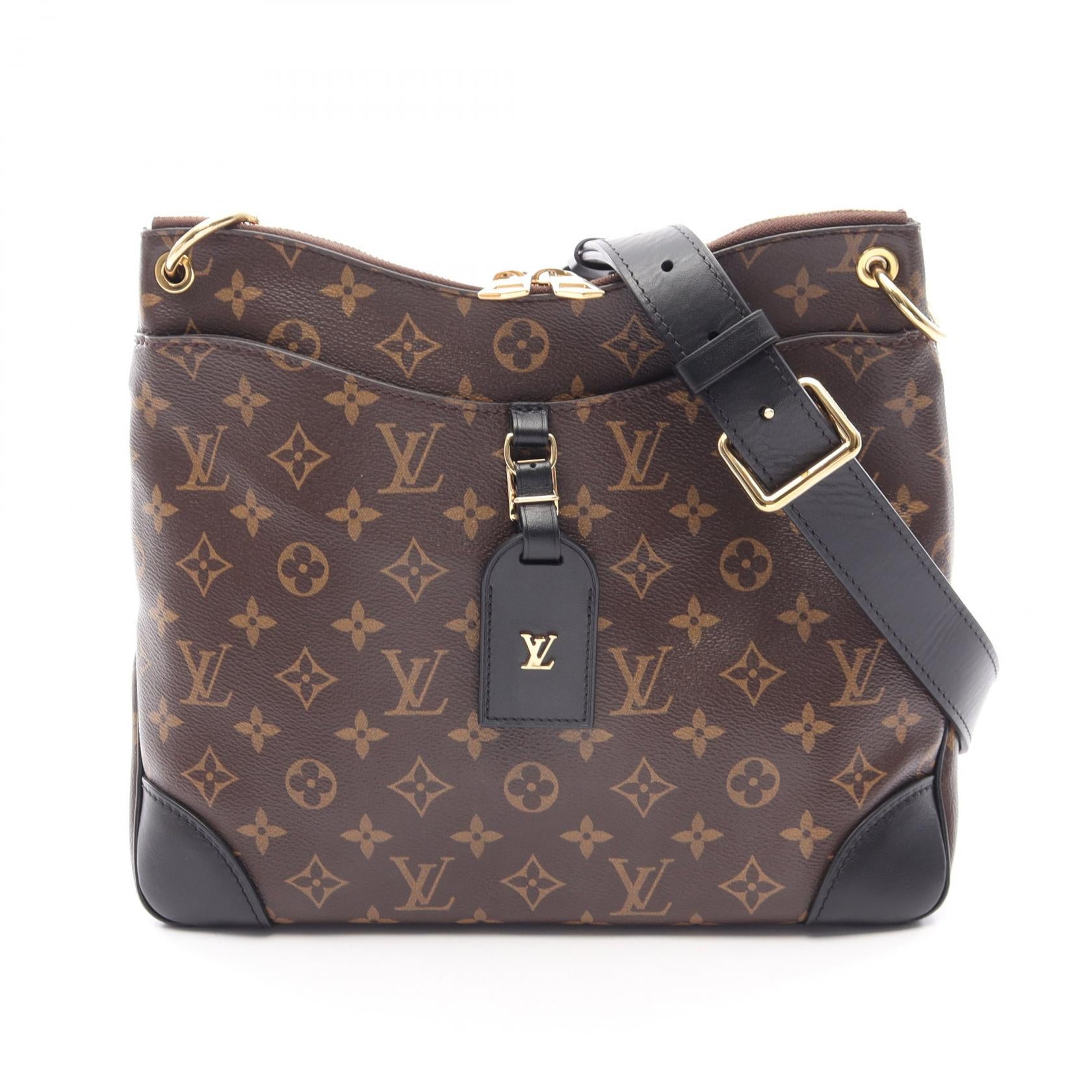 Louis Vuitton Odeon NM MM Monogram Coated Canvas Shoulder Bag