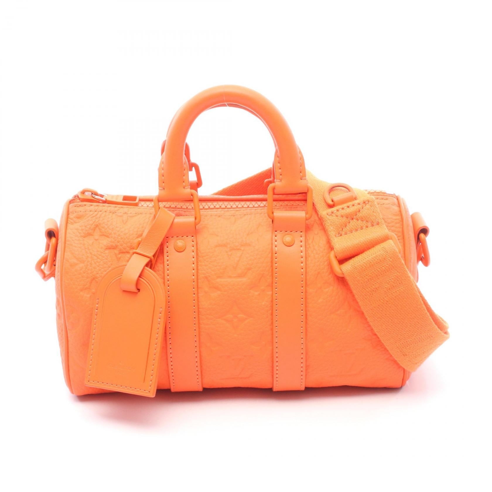 Louis Vuitton Keepall Bandouliere Monogram Empreinte Handbag