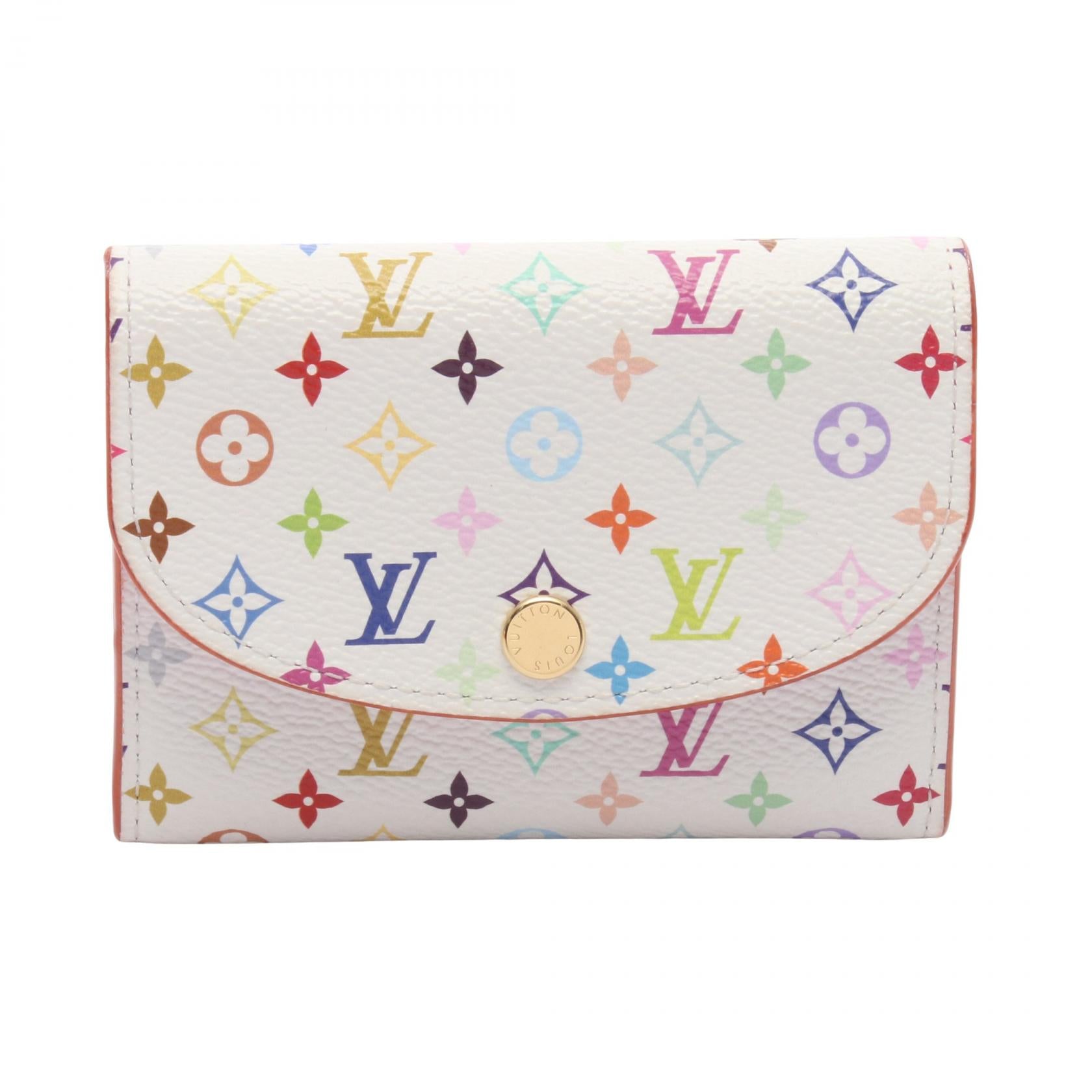 Louis Vuitton LV x TM Portemonnaie Rosalie Monogram Multicolor Coin Case