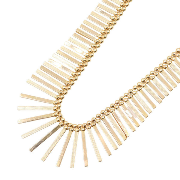UNOAERRE Au750 Fringe Necklace