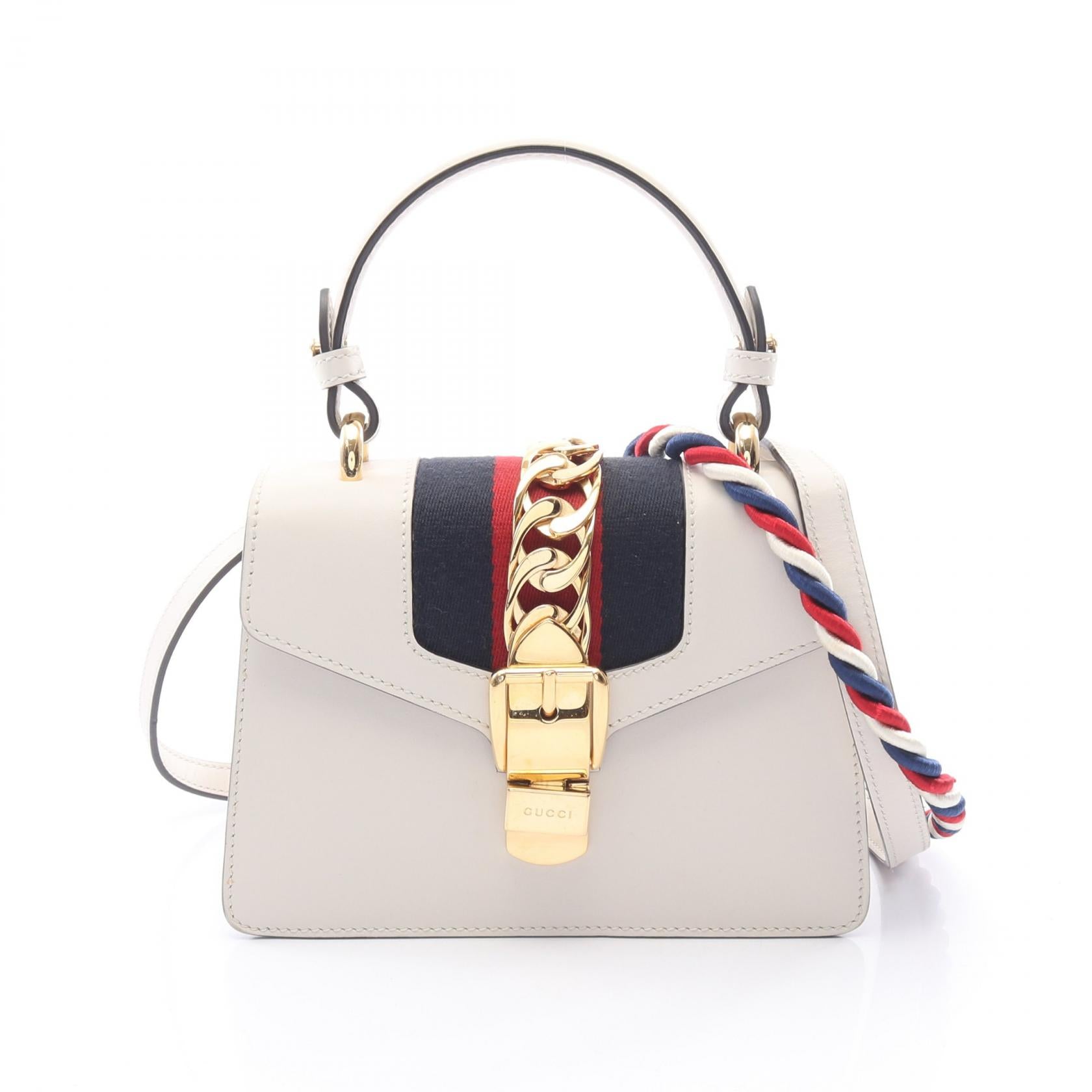 Gucci Sylvie Leather 2way Handbag