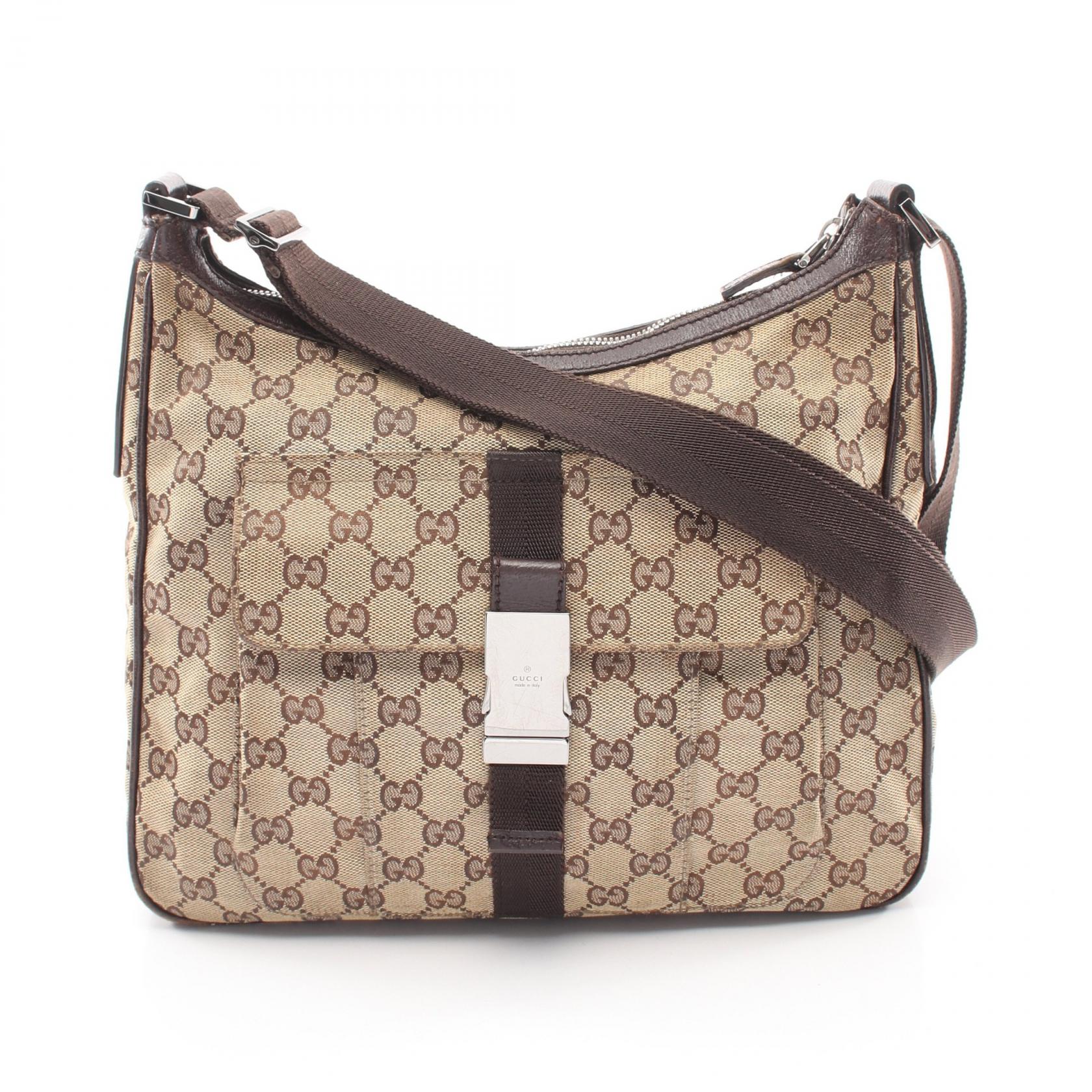 Gucci GG Canvas Shoulder Bag